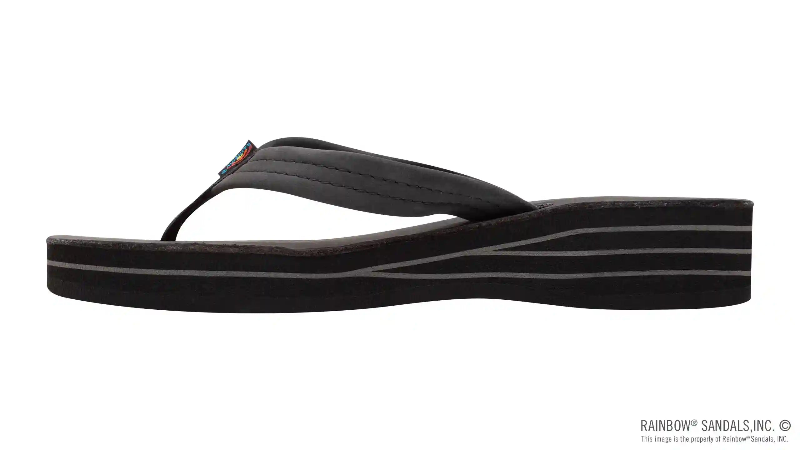 Four Layer Leather Wedge with a 3/4 Leather Strap - Image 22