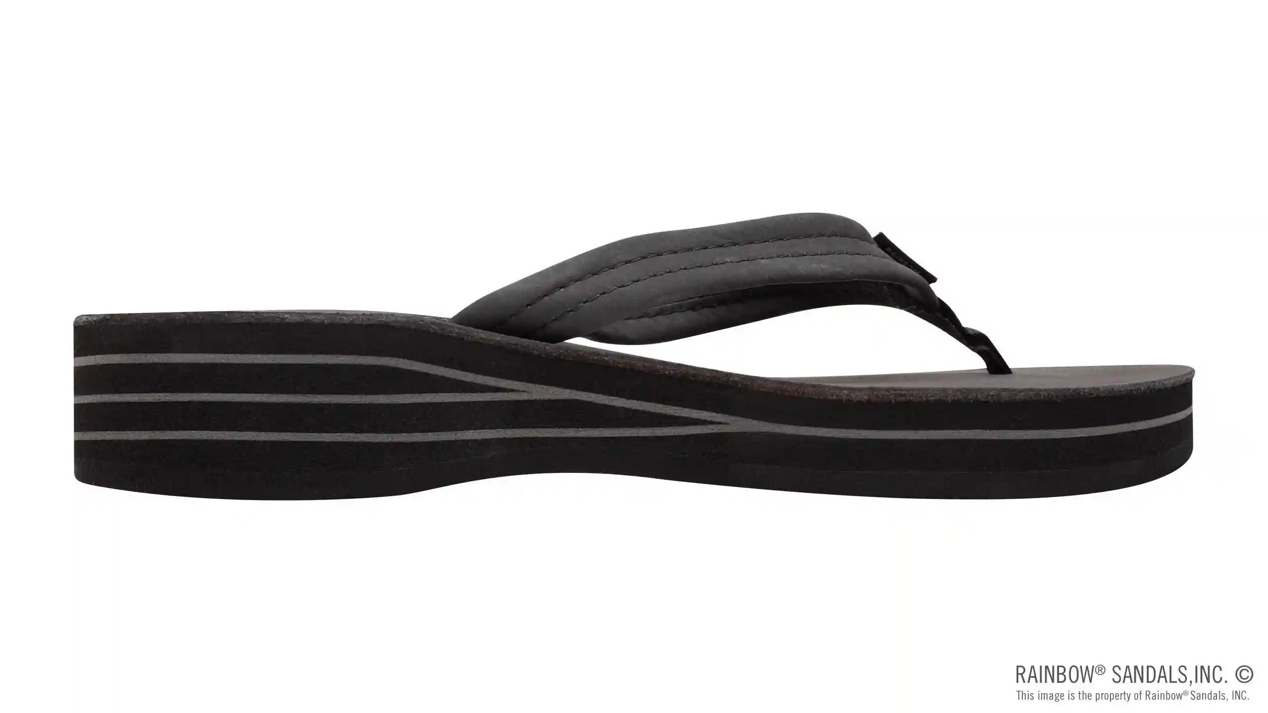 Four Layer Leather Wedge with a 3/4 Leather Strap - Image 24