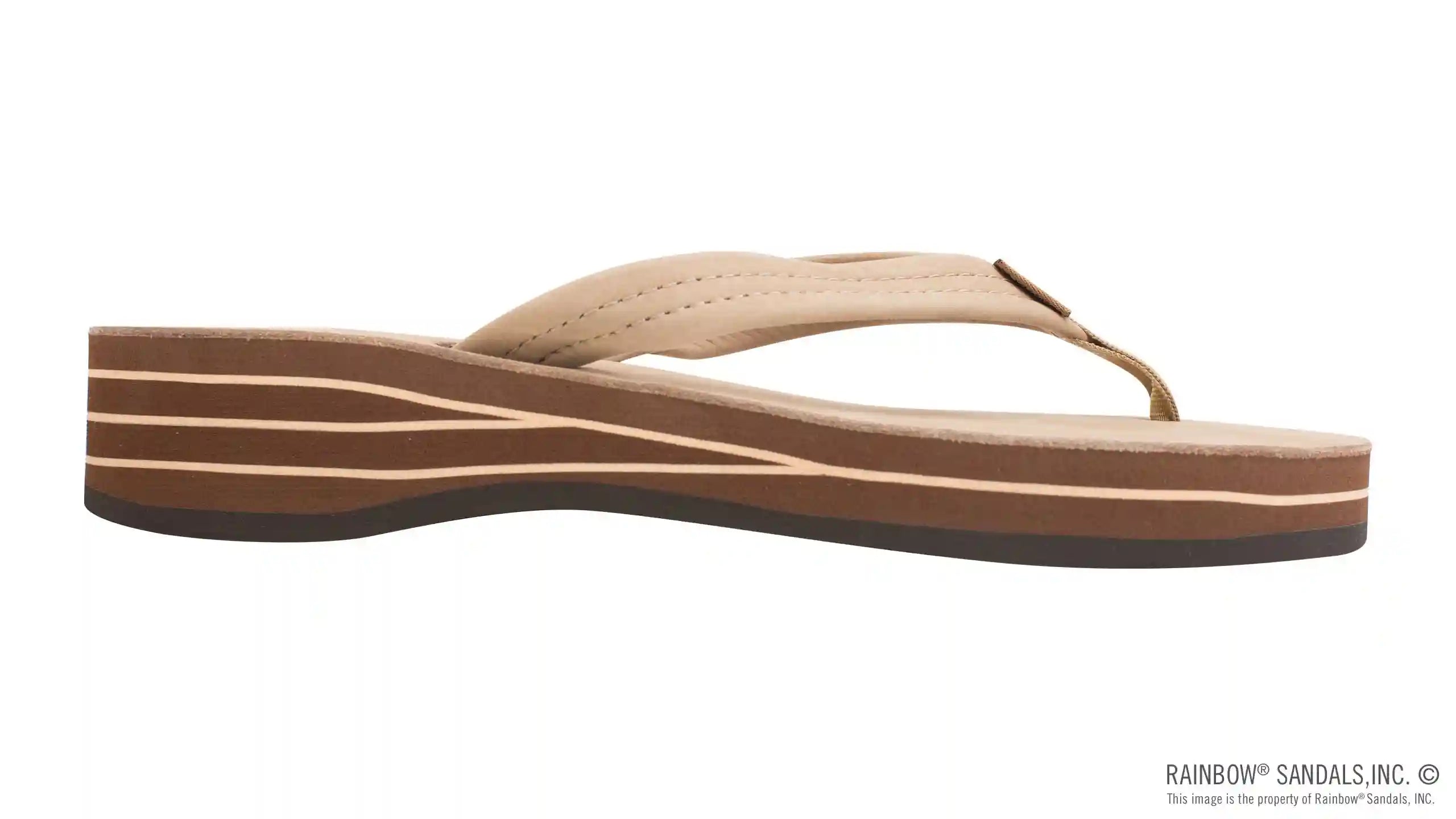 Four Layer Leather Wedge with a 3/4 Leather Strap - Image 29