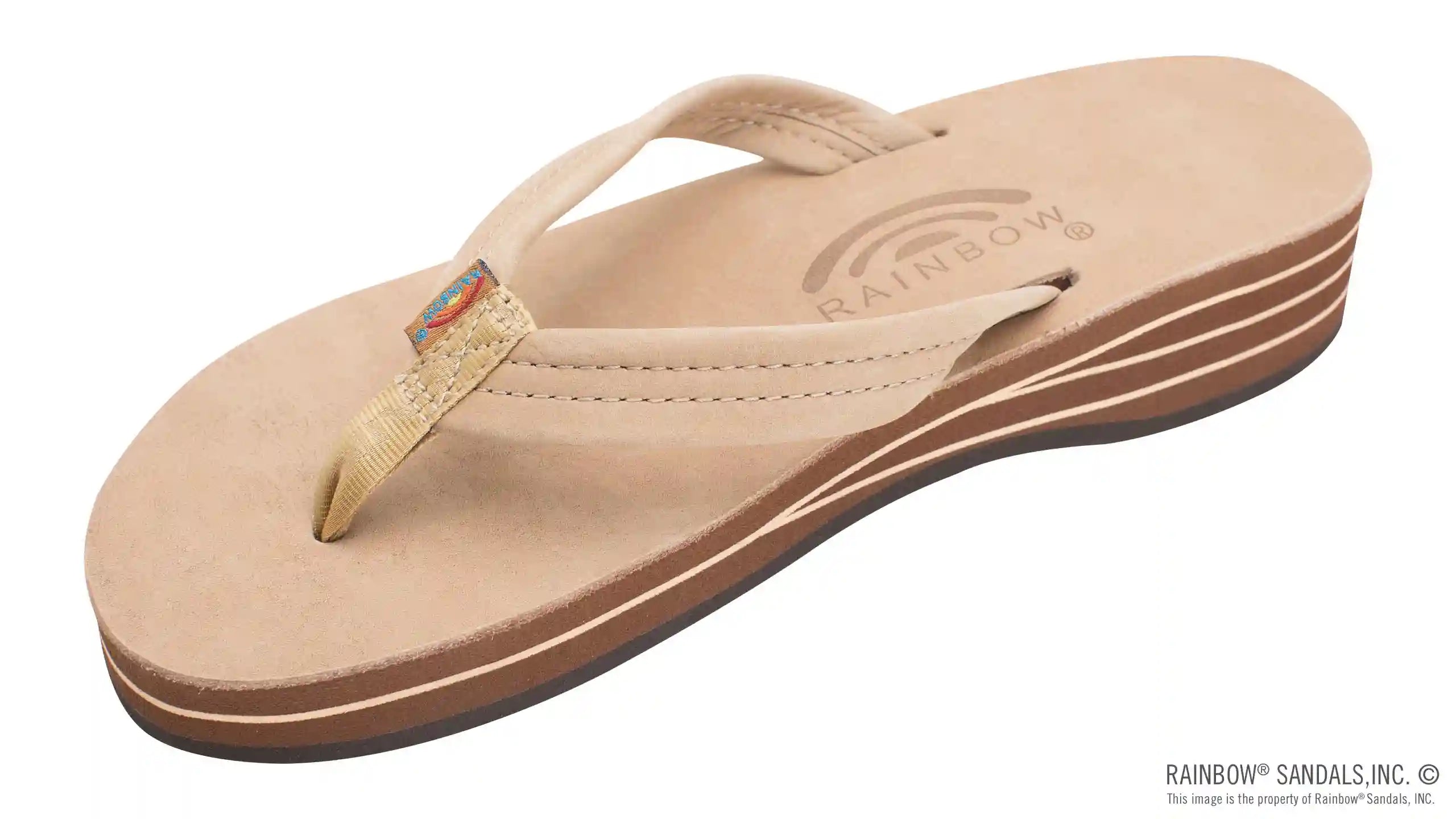 Four Layer Leather Wedge with a 3/4 Leather Strap - Image 26