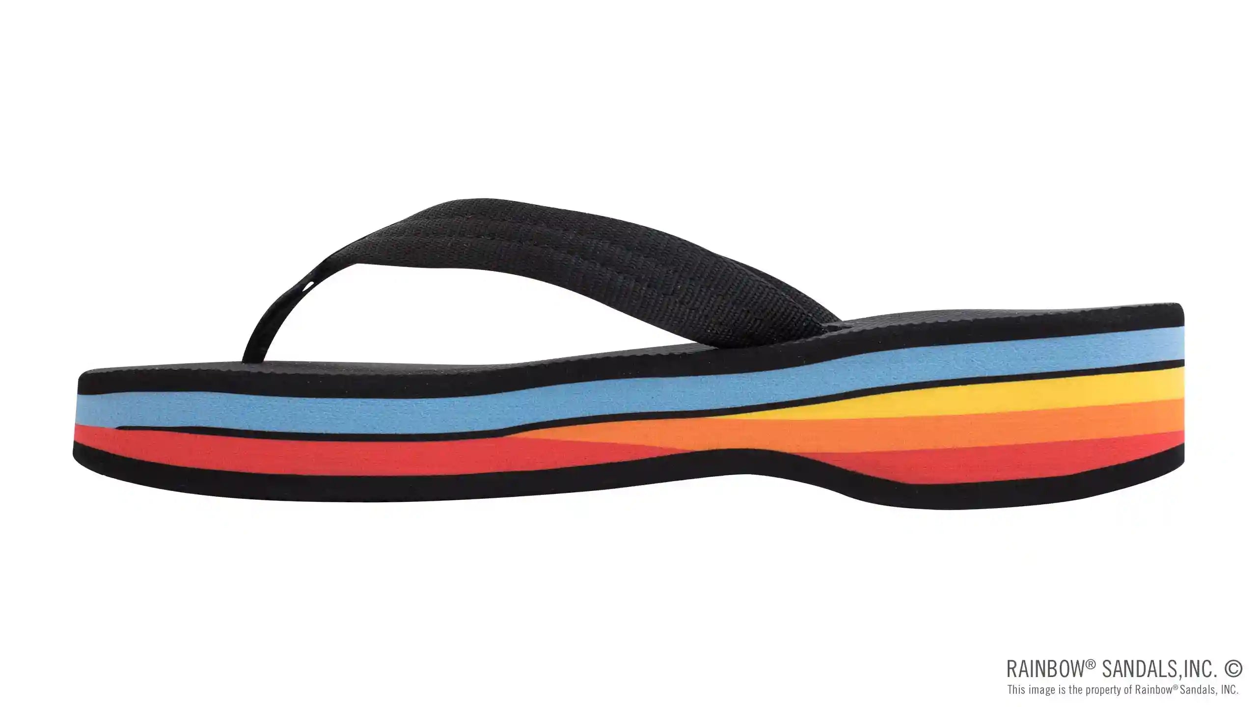 Four Layer Wedge Soft Rubber Top with EVA Filled 3/4 Nylon Strap - Image 7