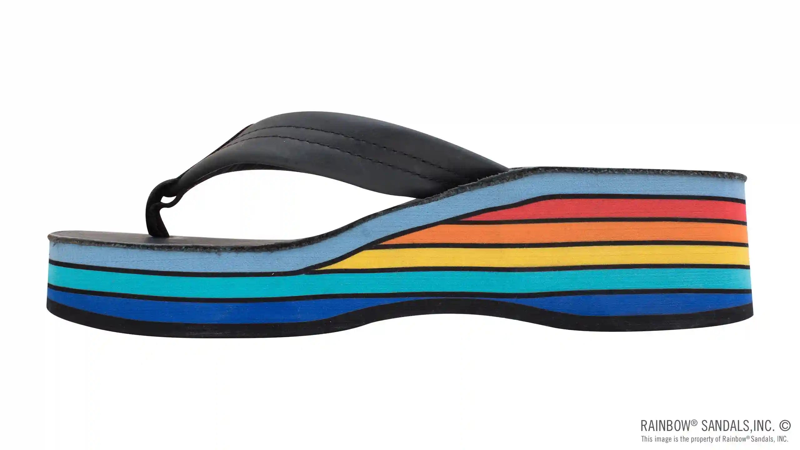 Six Layer Wedge Leather 1 Leather Strap - Image 7