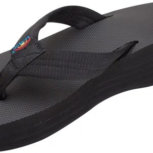 Six Layer Wedge Soft Rubber Top with EVA Filled 1 Nylon Strap