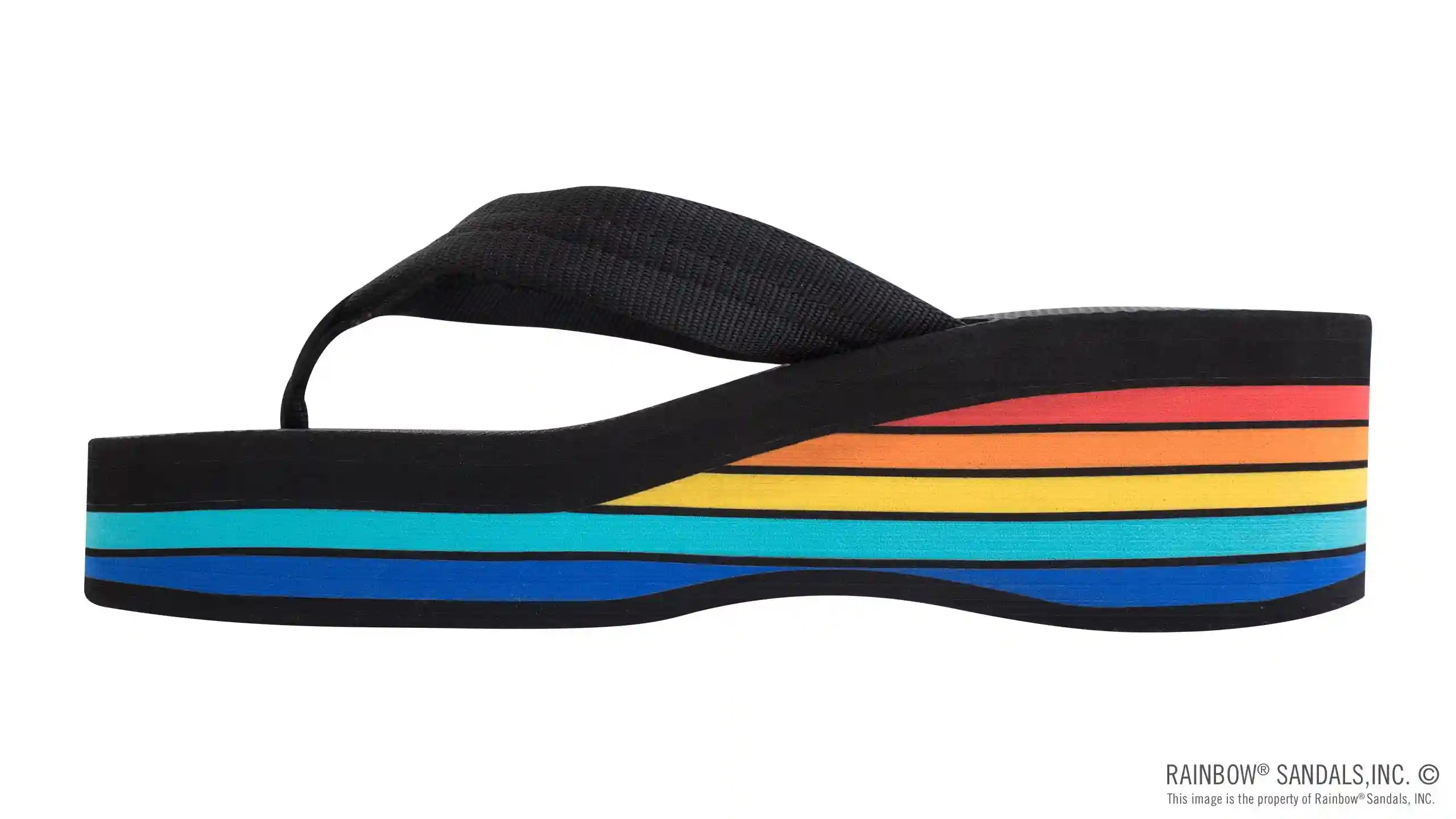 Six Layer Wedge Soft Rubber Top with EVA Filled 1 Nylon Strap - Image 7