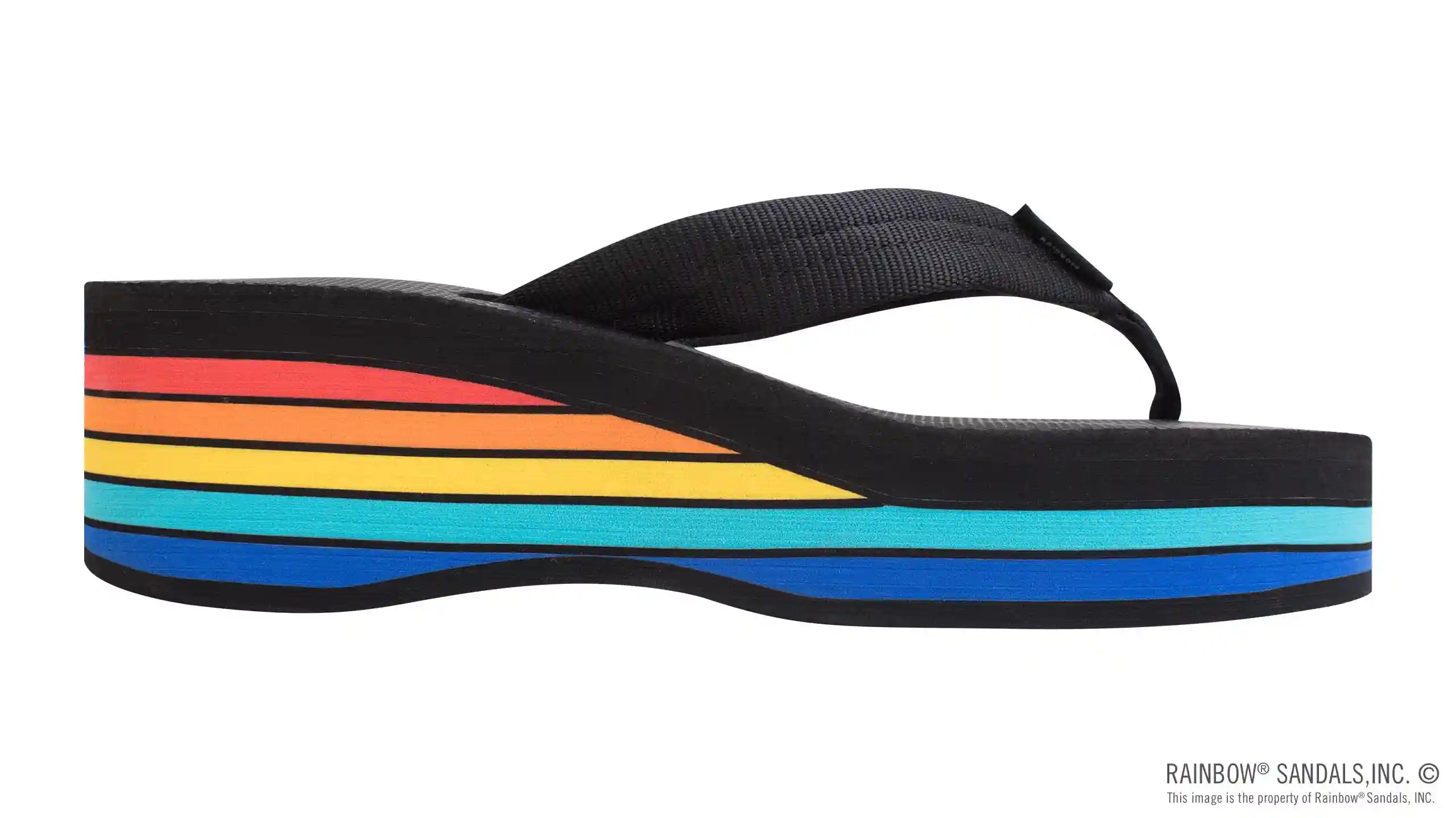 Six Layer Wedge Soft Rubber Top with EVA Filled 1 Nylon Strap - Image 9