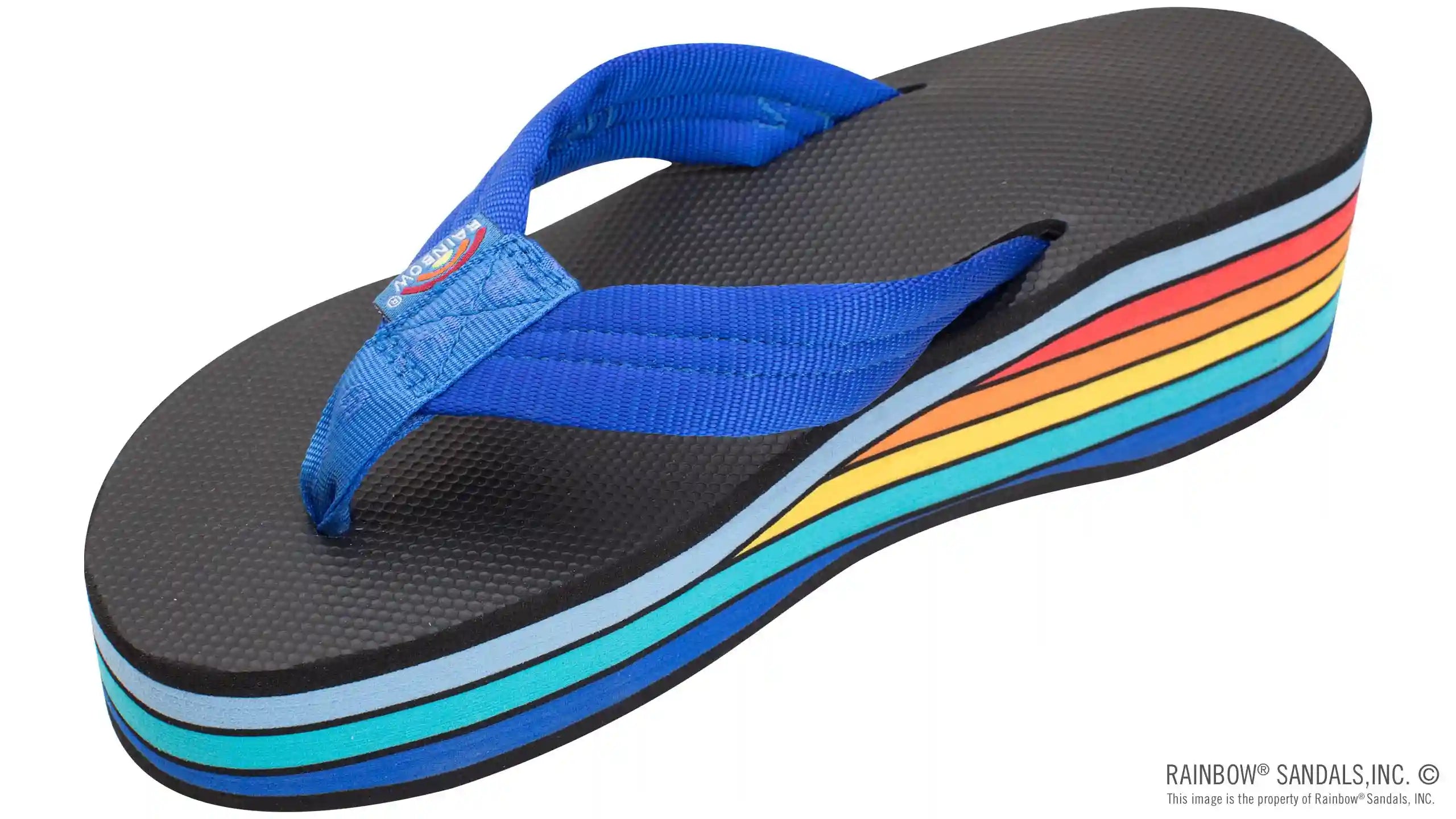 Six Layer Wedge Soft Rubber Top with EVA Filled 1 Nylon Strap - Image 11