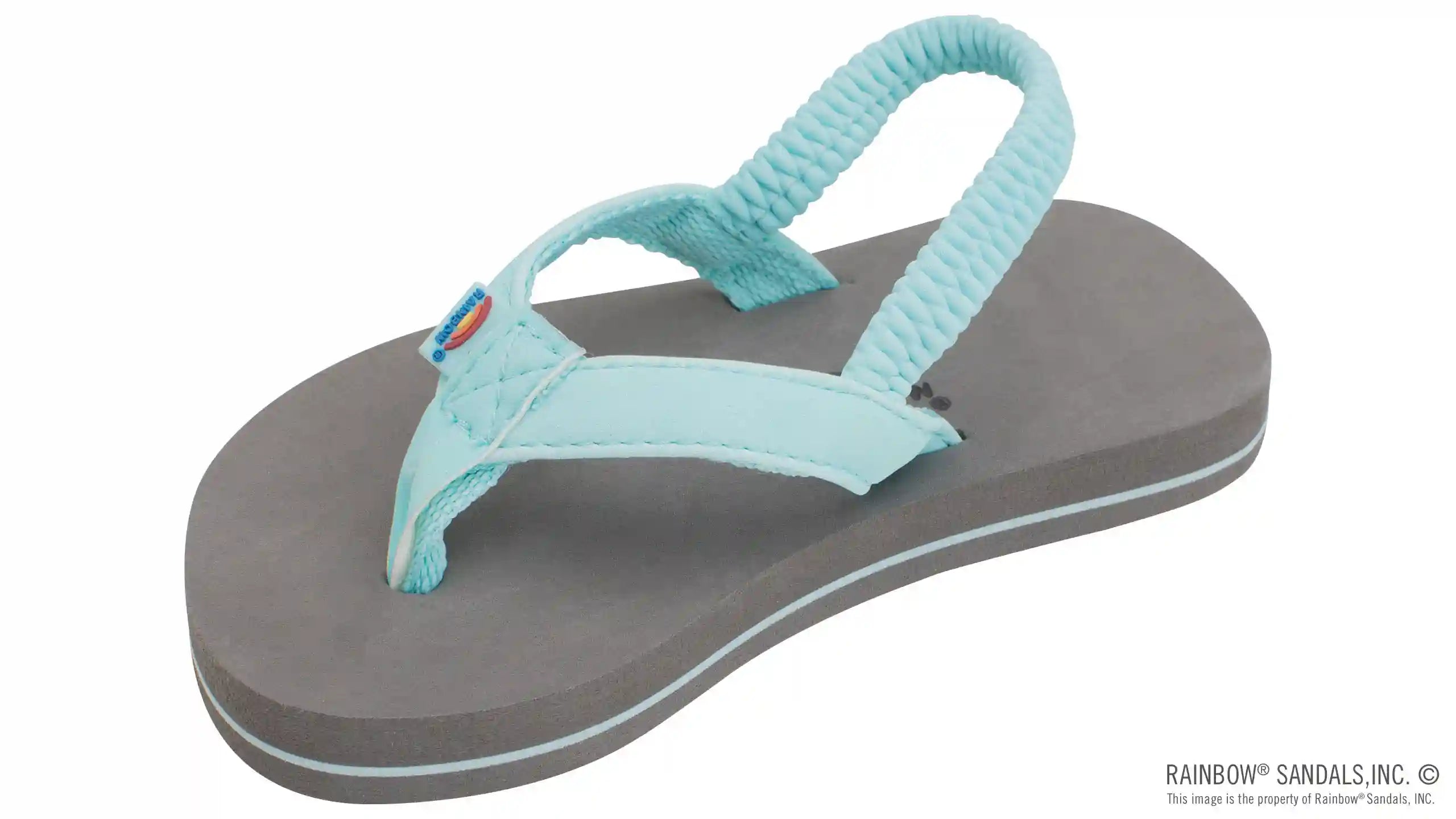 The Grombow - Soft Rubber Top Sole with 1/2 Narrow Strap and Pin line