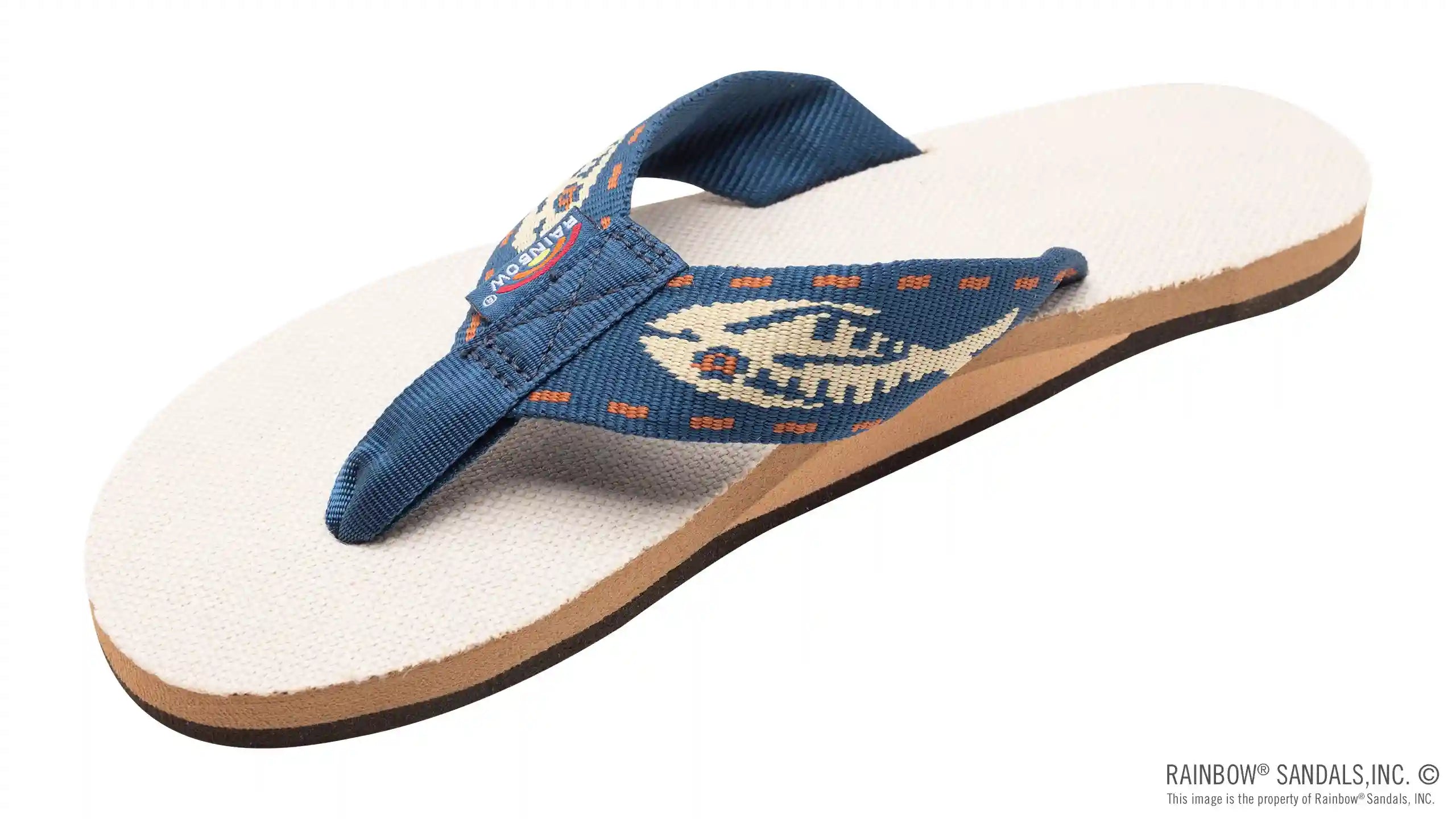 Single Layer Hemp with a Nylon Fish Pattern Strap - Image 6