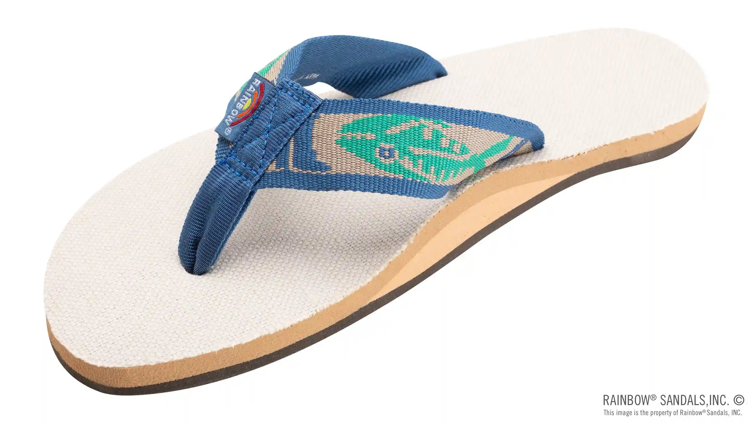 Single Layer Hemp with a 1 Nylon Fish Pattern Strap - Image 11