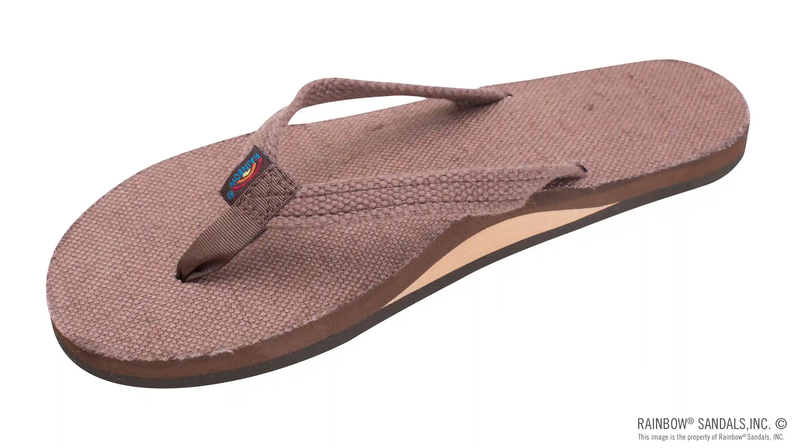 Single Layer Hemp with Arch Support and 1/2 Narrow Strap - Image 6