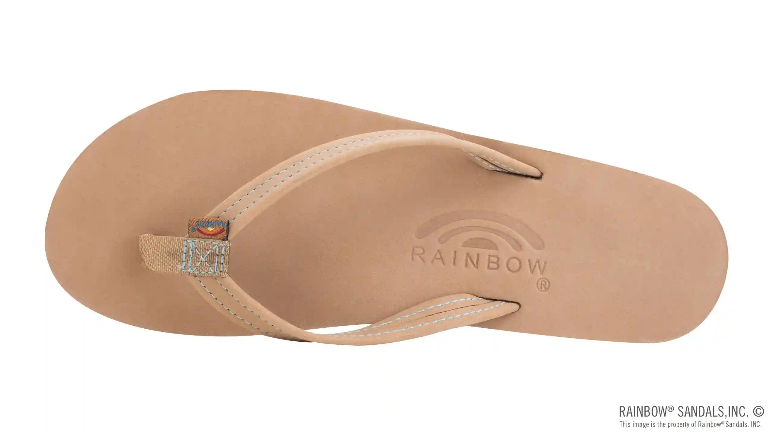 The Tropics - Single Layer Premier Leather with Colorful Mid Sole and a 1/2 Narrow Strap - Image 8