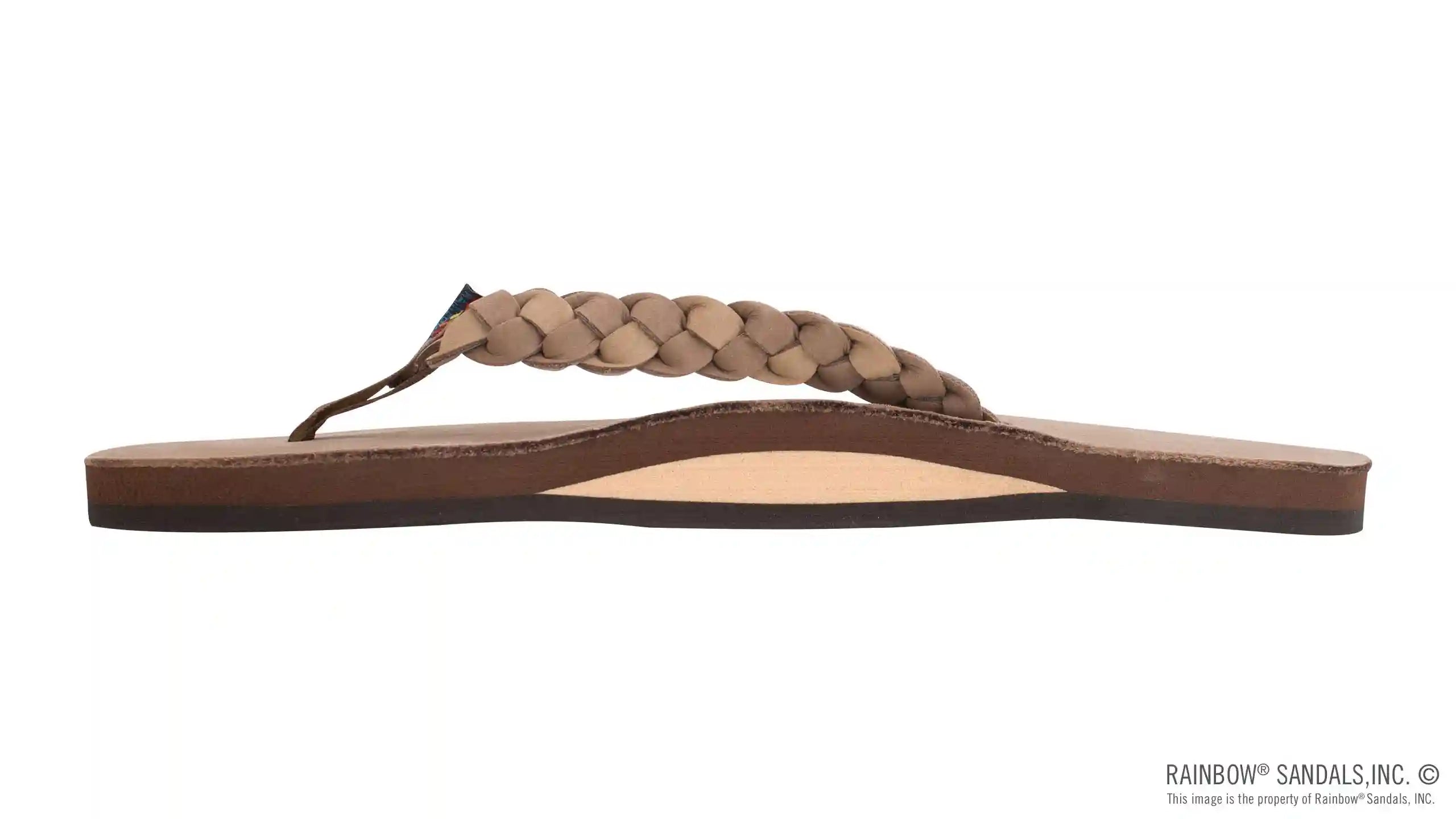 Twisted Sister - Single Layer Arch Support Leather with a 3/4 Medium Double Braided Strap - Image 2