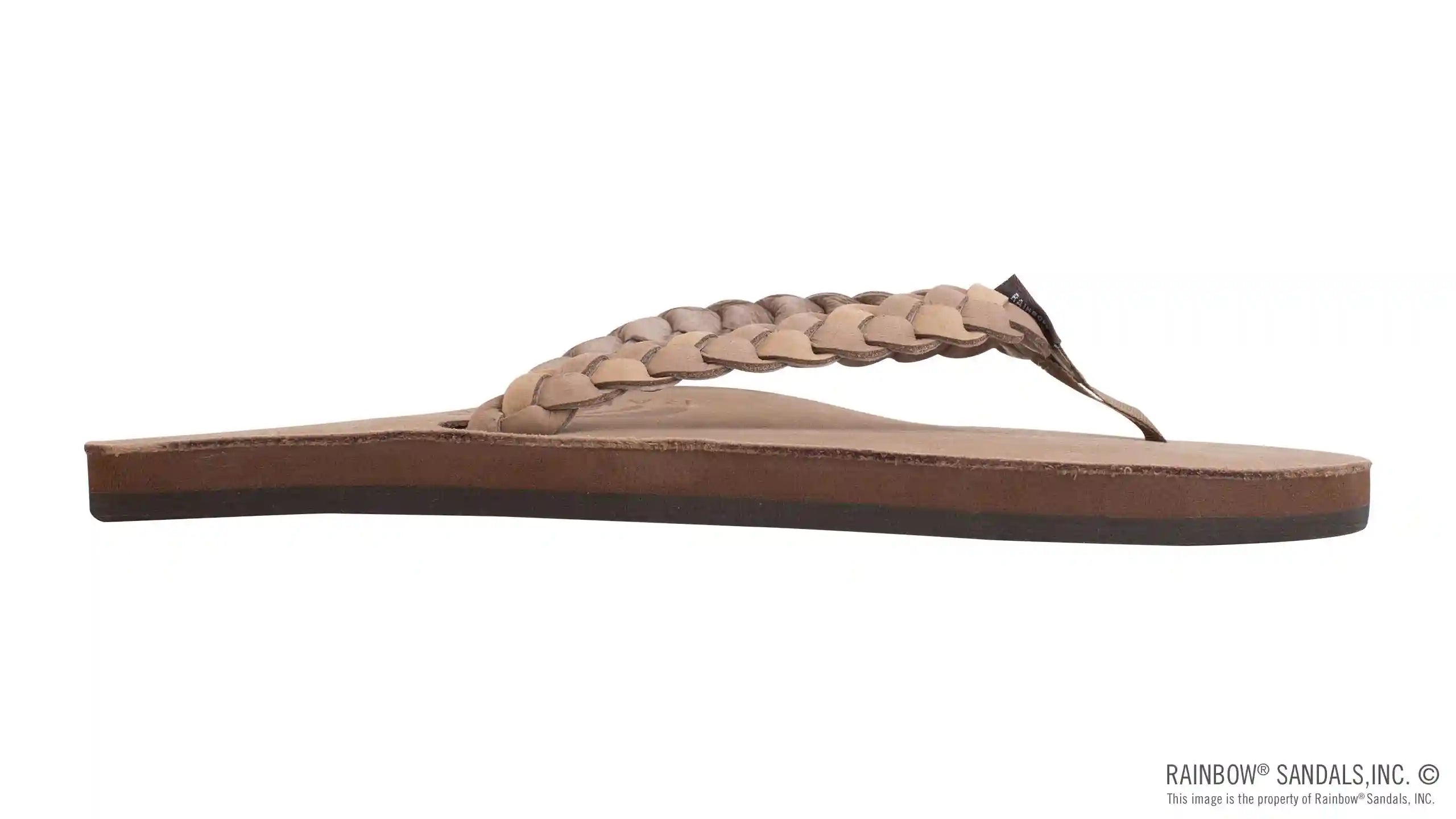 Twisted Sister - Single Layer Arch Support Leather with a 3/4 Medium Double Braided Strap - Image 4