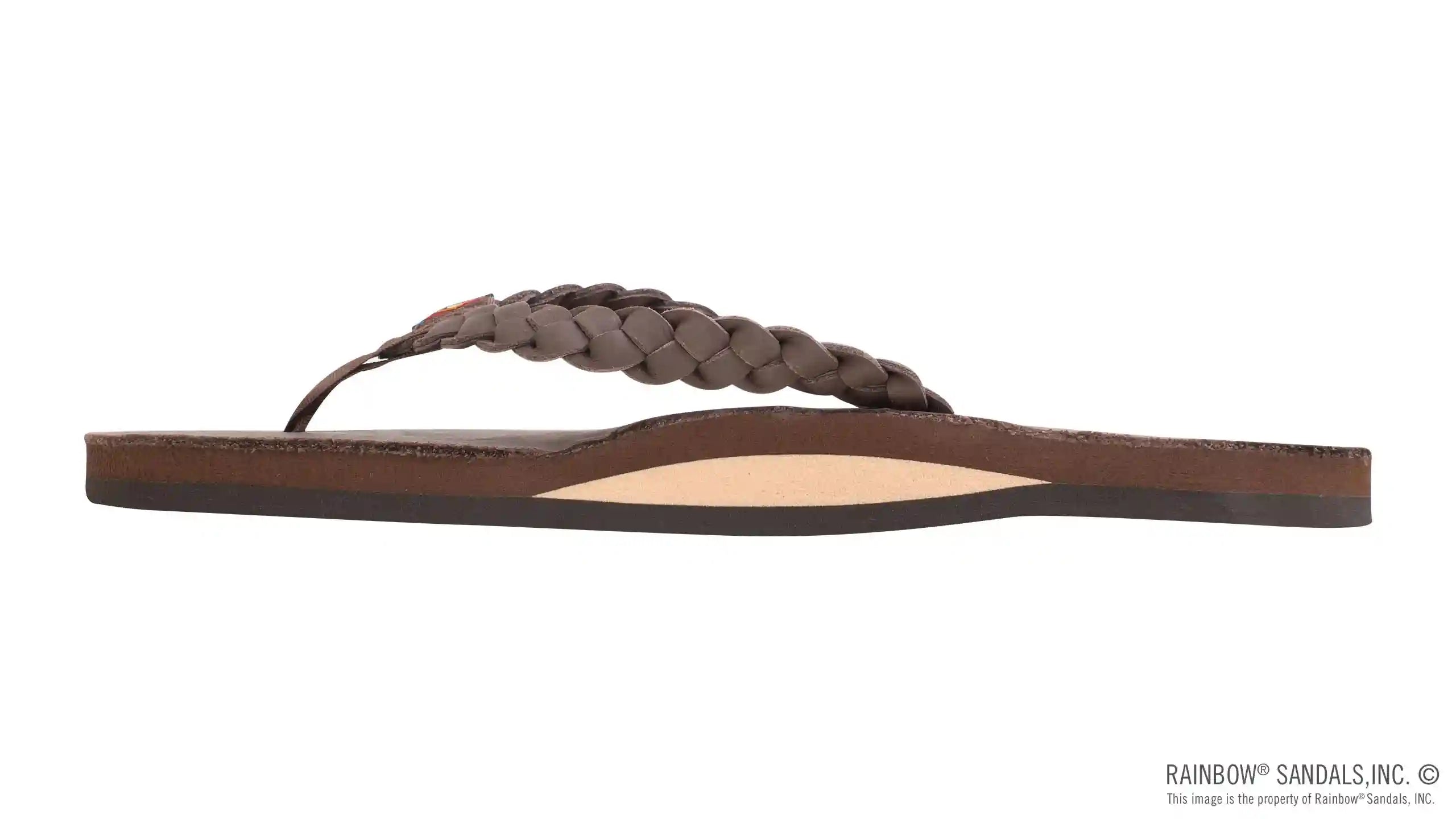 Twisted Sister - Single Layer Arch Support Leather with a 3/4 Medium Double Braided Strap - Image 12