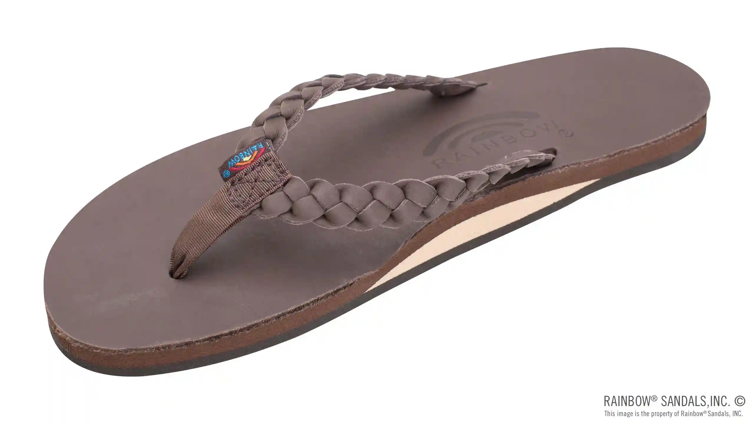 Twisted Sister - Single Layer Arch Support Leather with a 3/4 Medium Double Braided Strap - Image 11