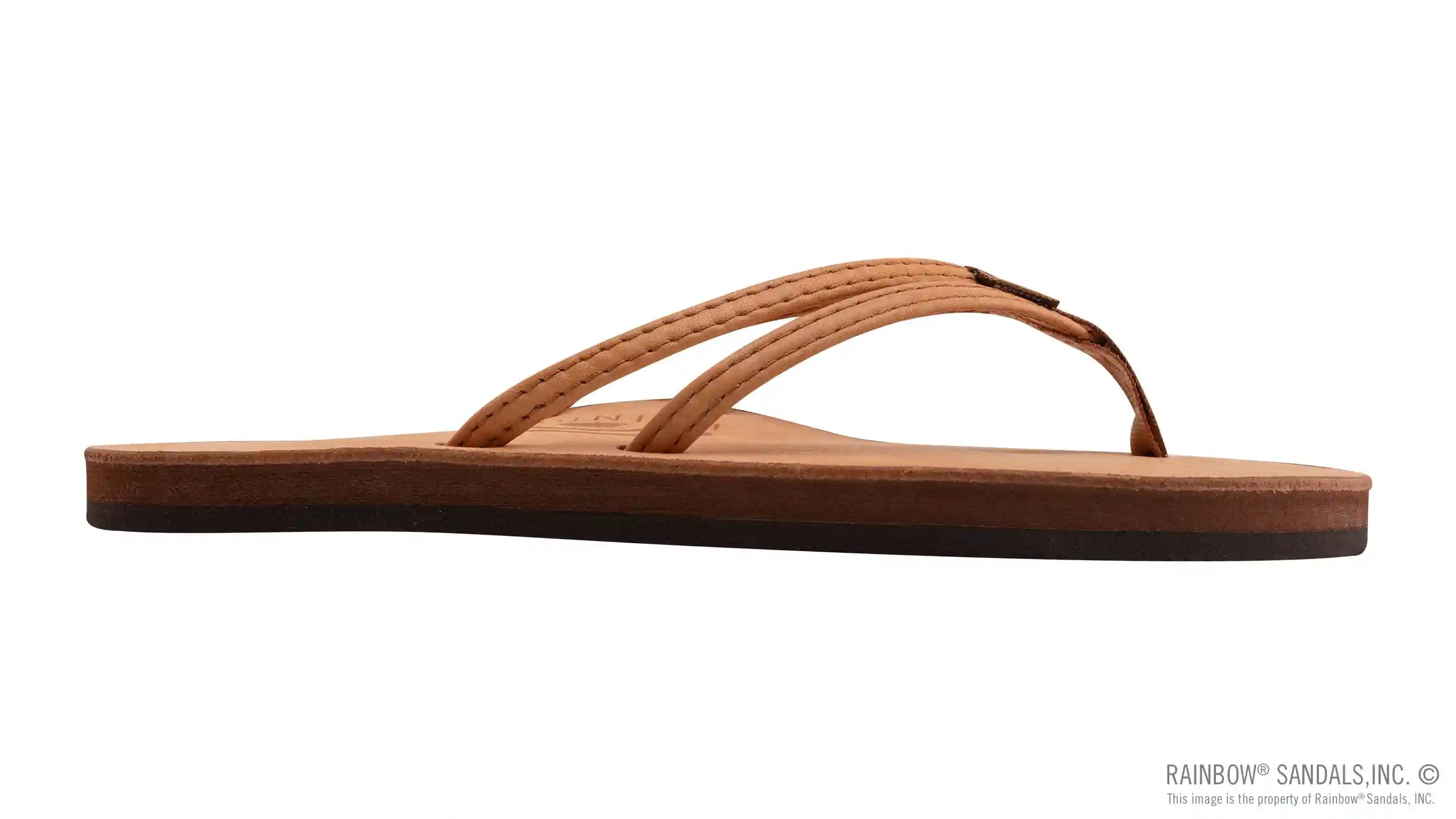 The Sandpiper - Luxury Leather Single Layer Arch Support with 1/3 Double Narrow Strap - Image 14