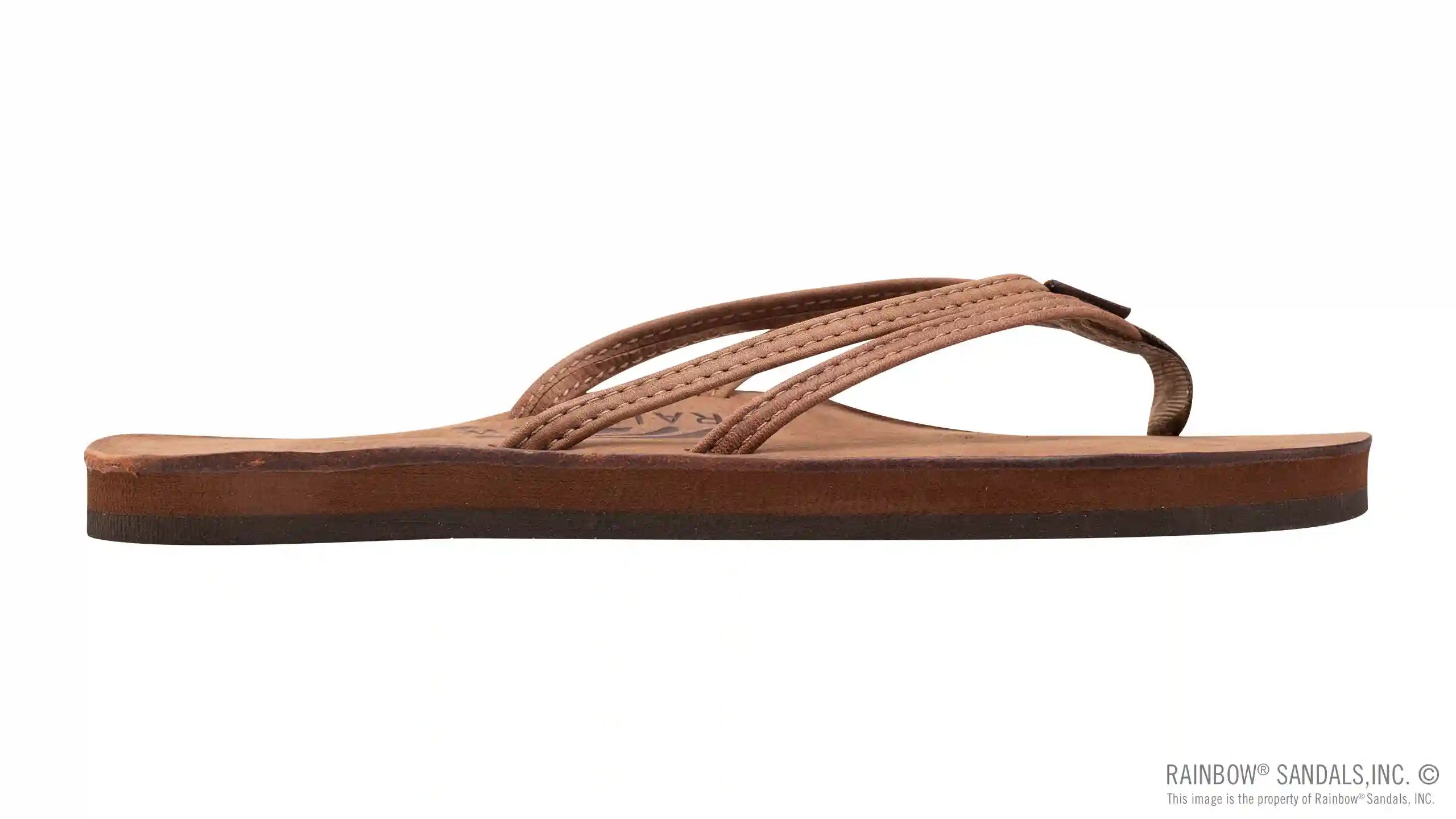 The Sandpiper - Luxury Leather Single Layer Arch Support with 1/3 Double Narrow Strap - Image 19