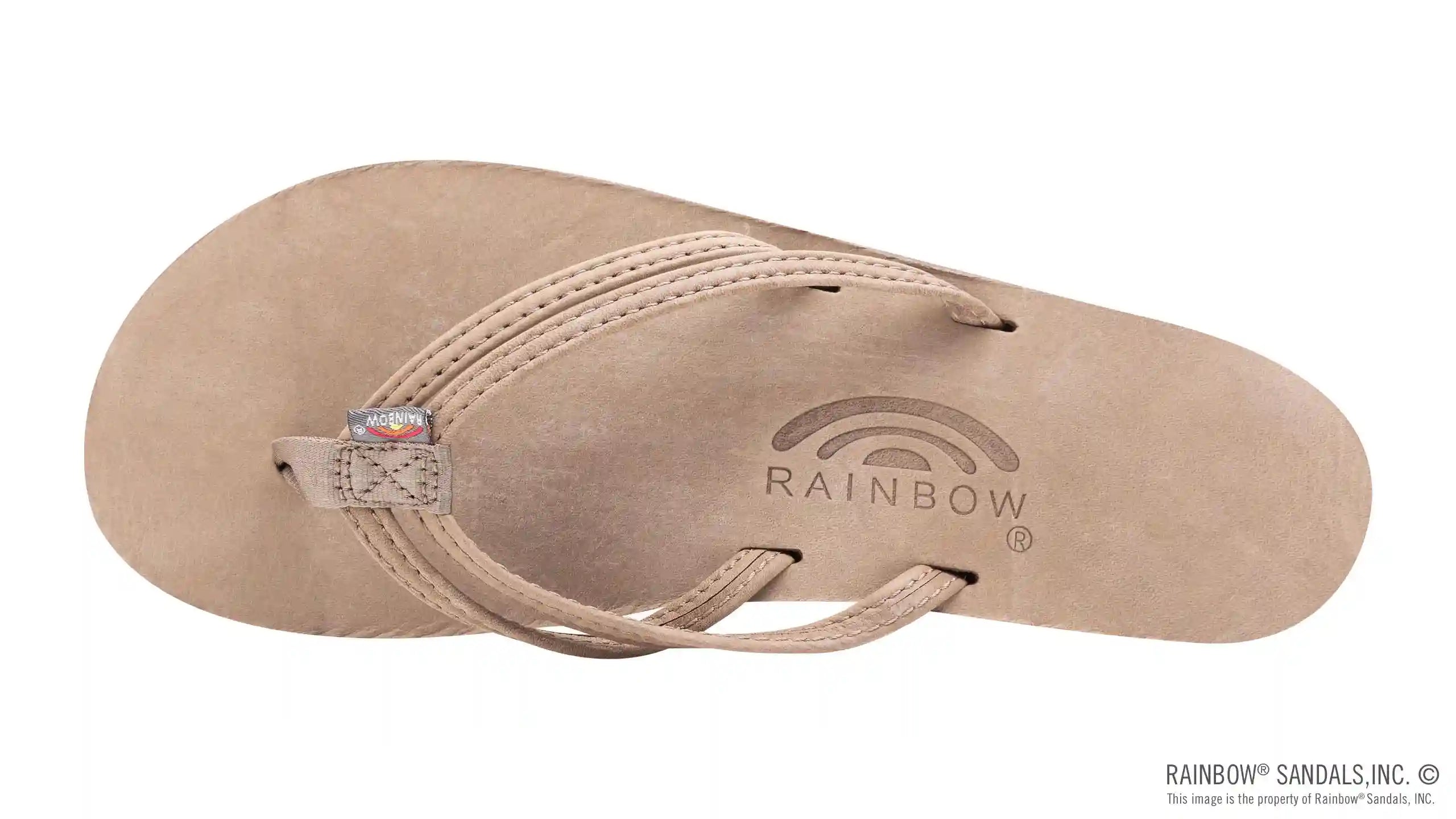 The Sandpiper - Luxury Leather Single Layer Arch Support with 1/3 Double Narrow Strap - Image 28