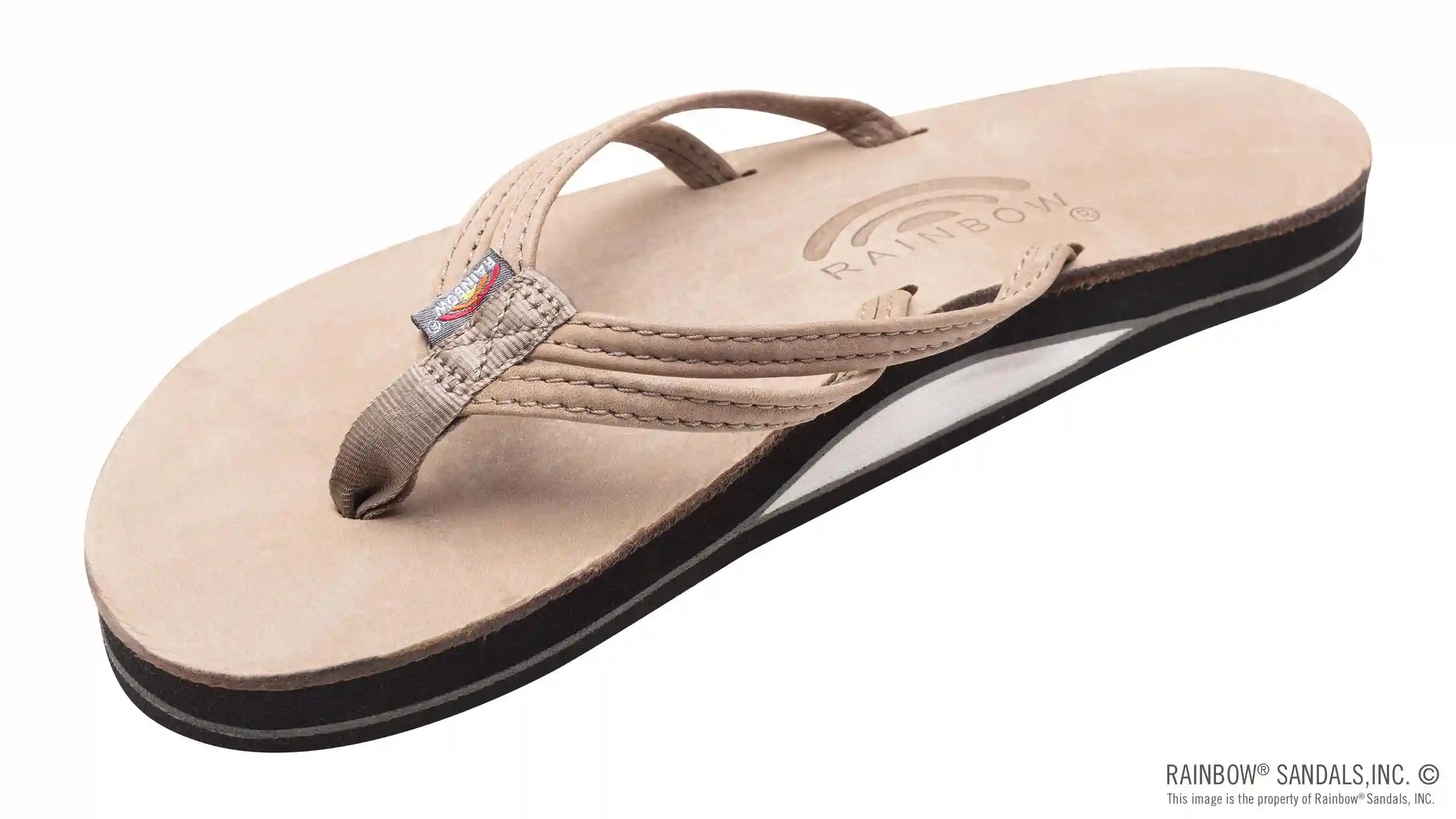 The Sandpiper - Luxury Leather Single Layer Arch Support with 1/3 Double Narrow Strap - Image 26