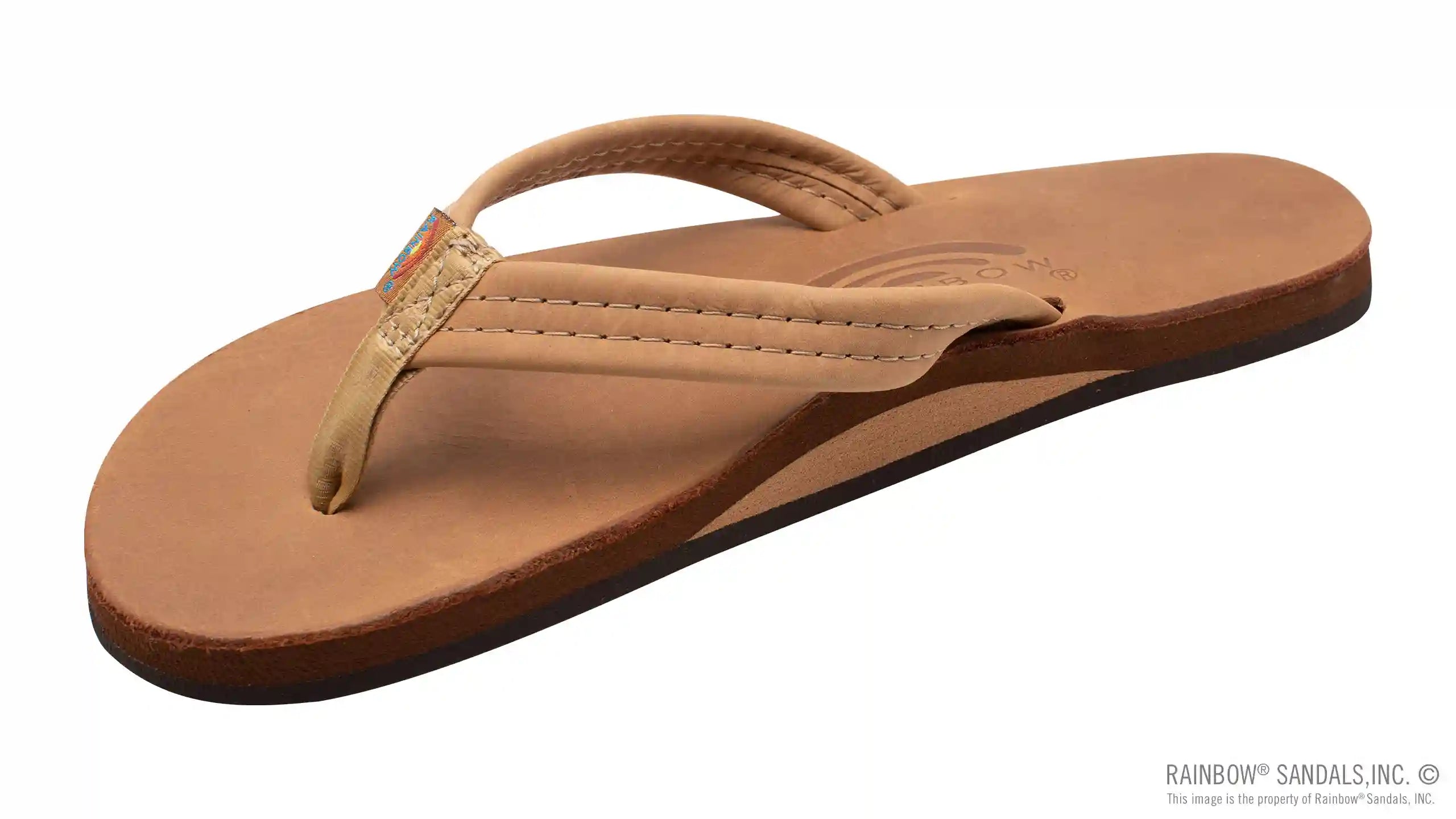 Luxury Leather - Single Layer Arch Support with a 3/4 Medium Strap