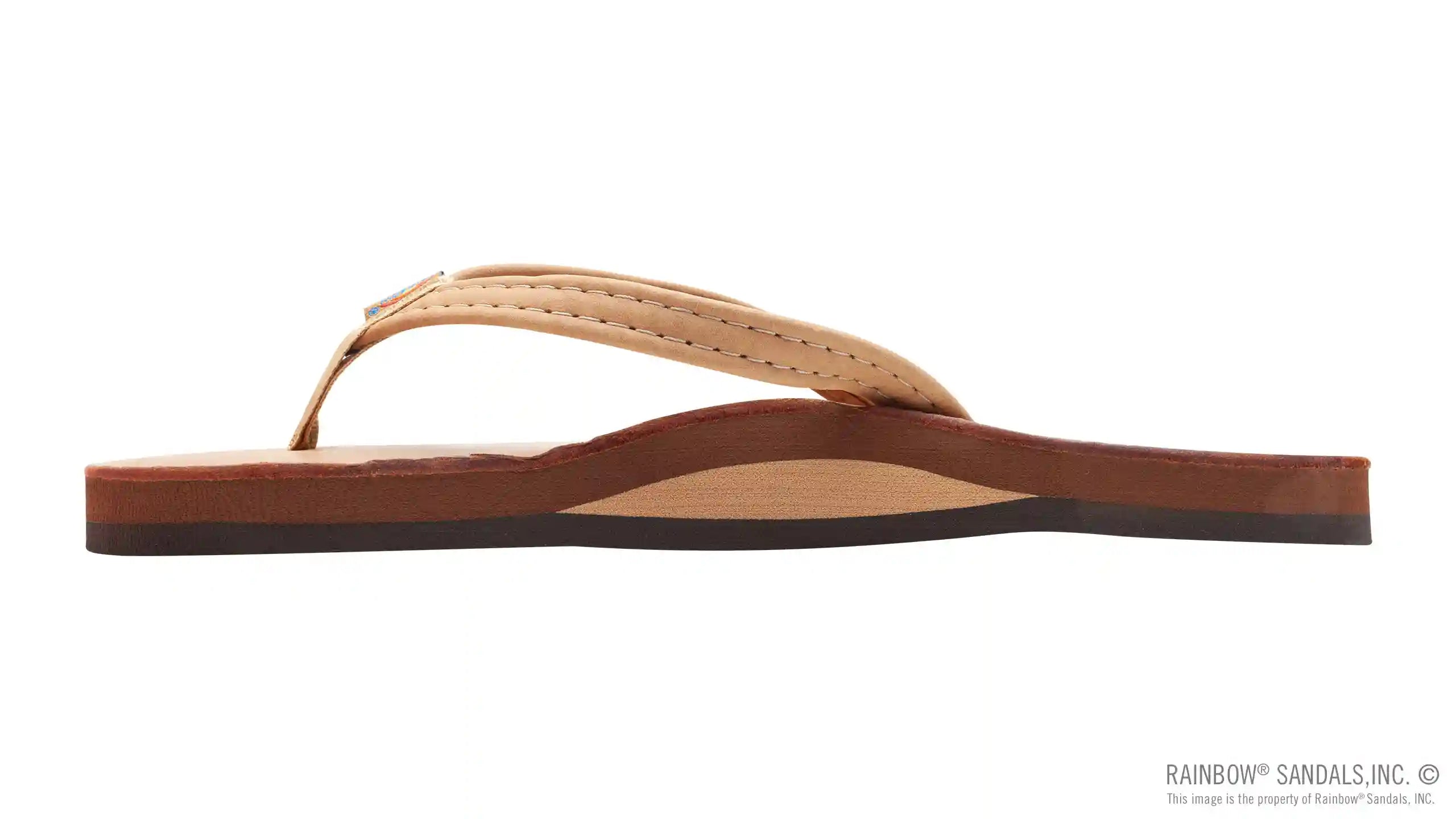 Luxury Leather - Single Layer Arch Support with a 1/2 Narrow Strap - Image 2