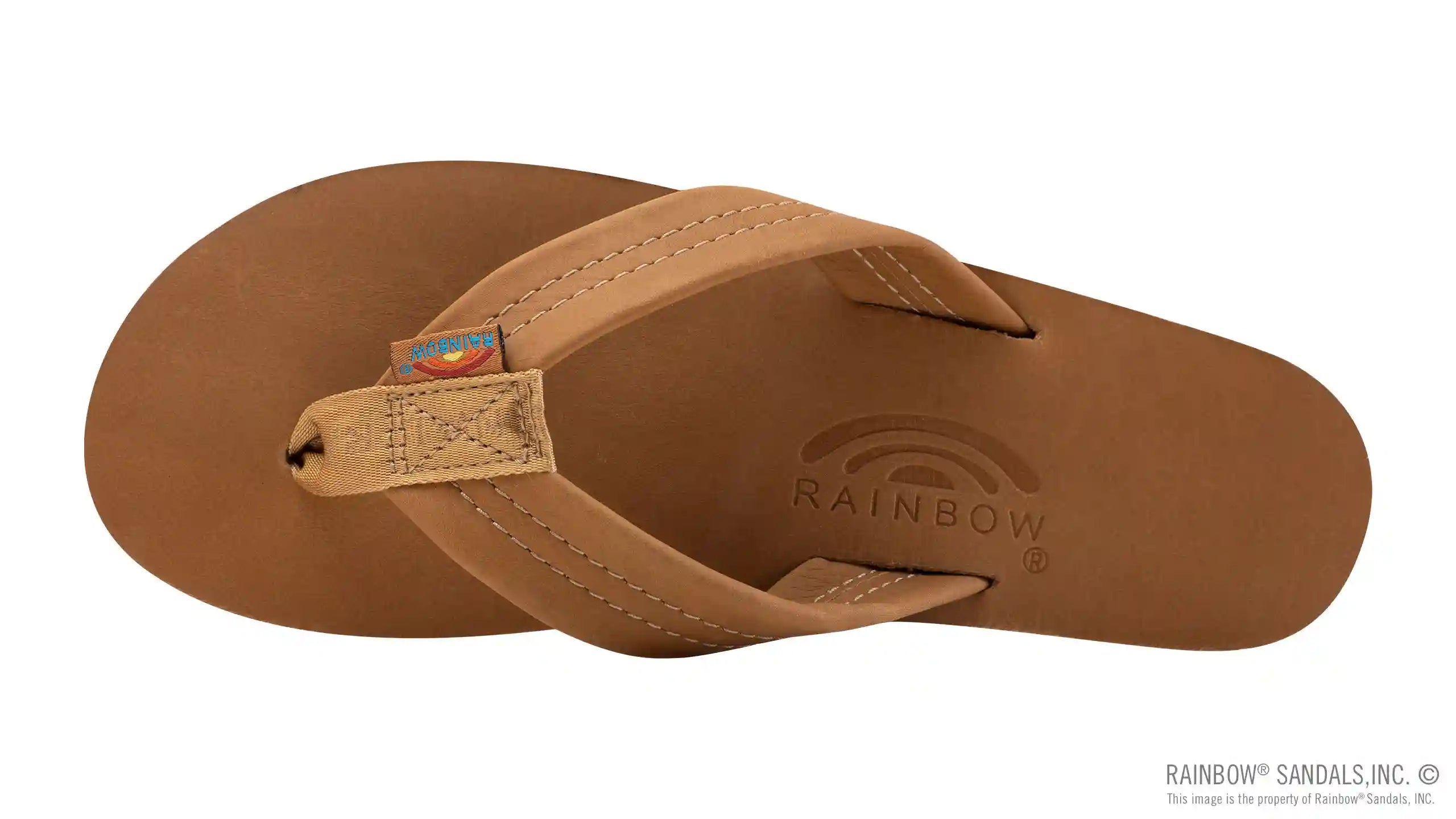 Single Layer Premier Leather with Arch Support 1 Strap - Image 3