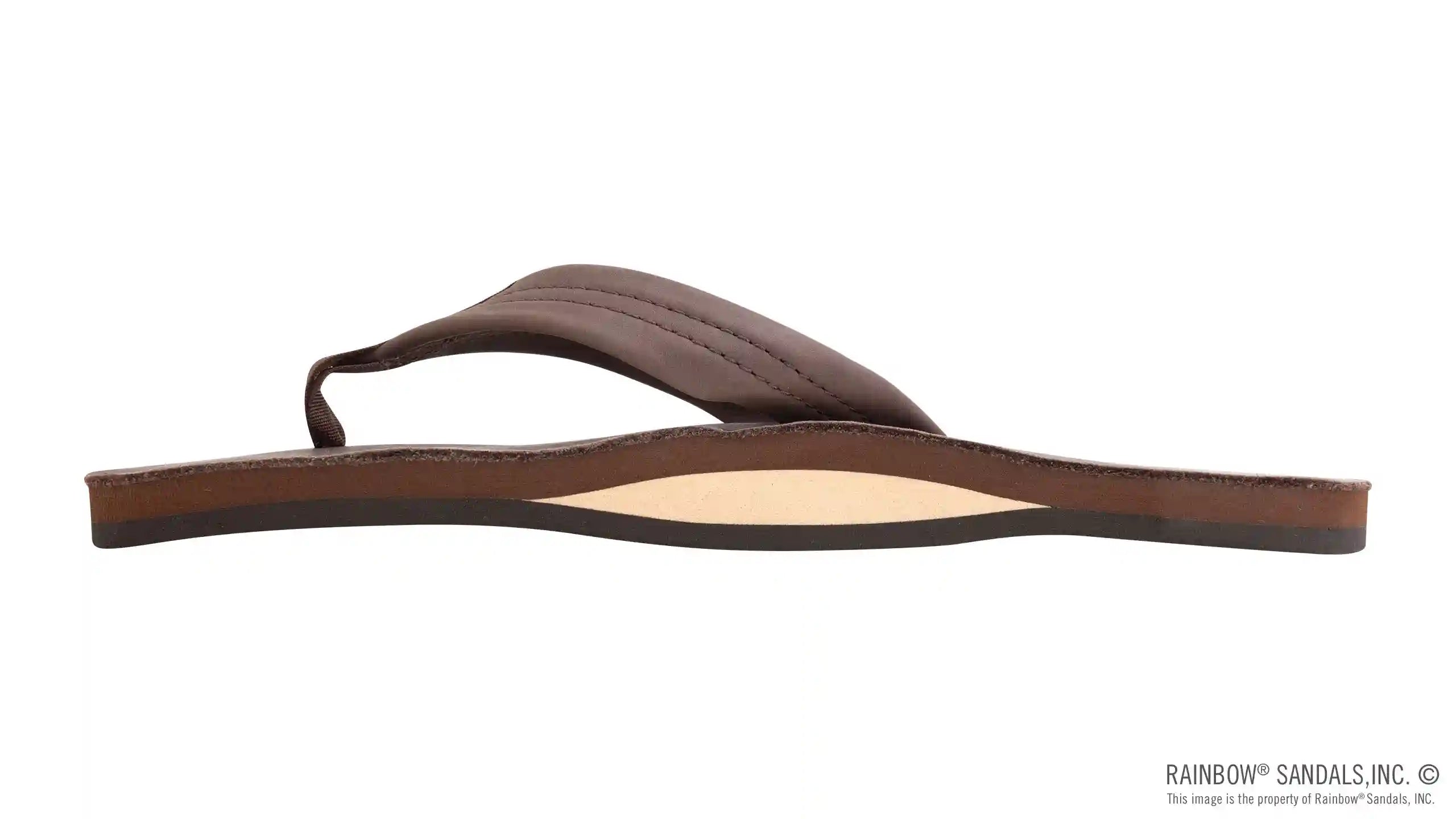 Single Layer Classic Leather with Arch Support 1 Strap - Image 2