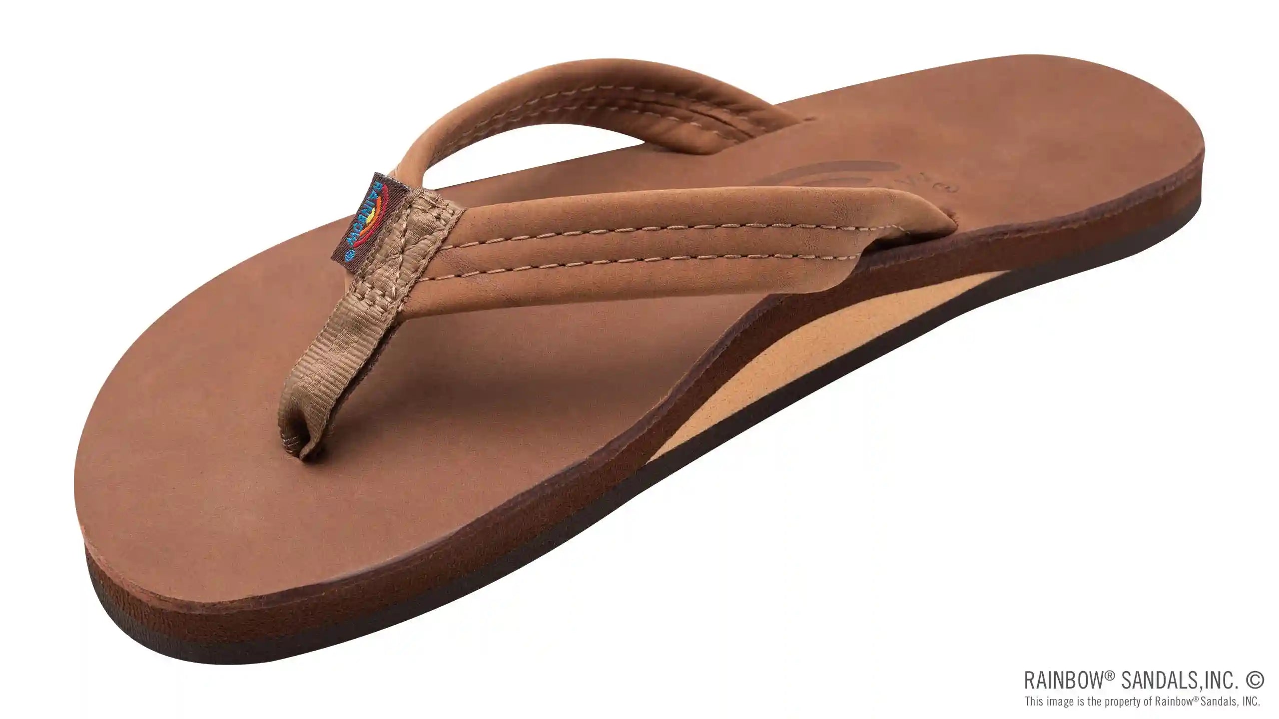 Premier Leather Single Layer Arch 3/4 Strap