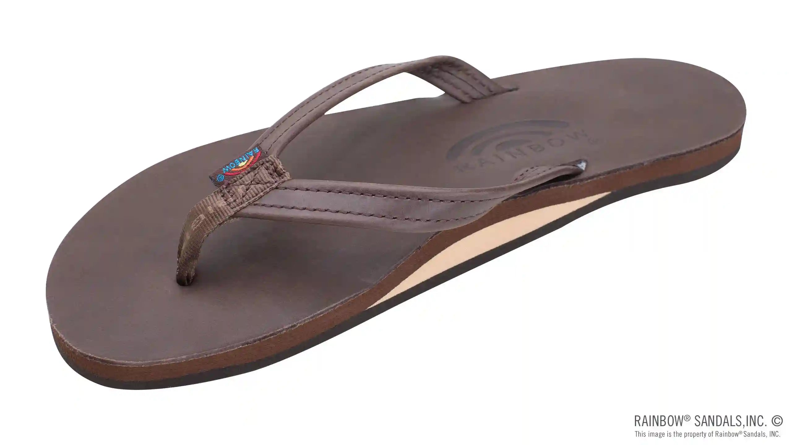 Single Layer Classic Leather with Arch Support and a 1/2 Narrow Strap