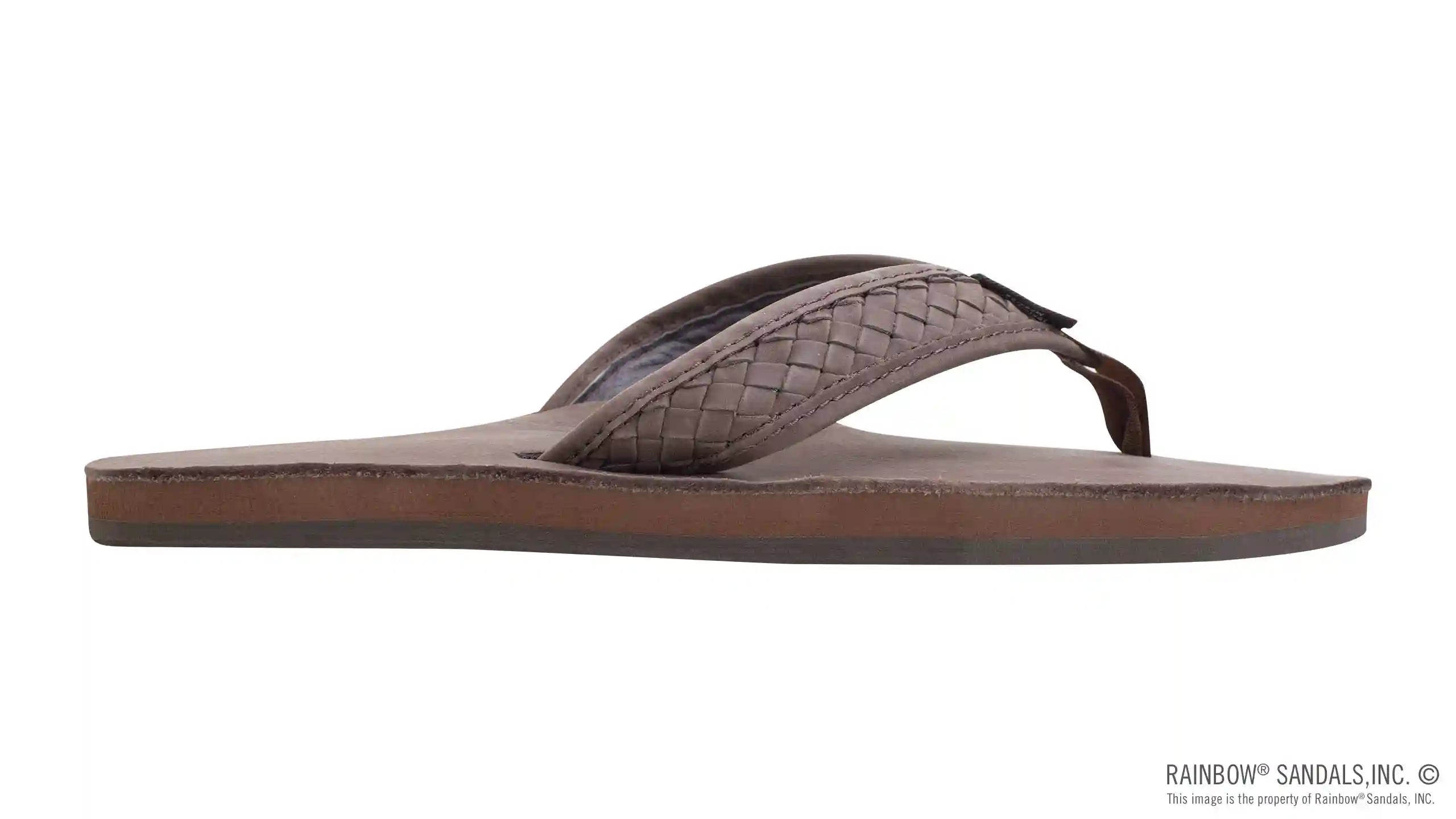 The Bentley - Classic Leather Top Sole with 1 Hand Woven Strap - Image 4