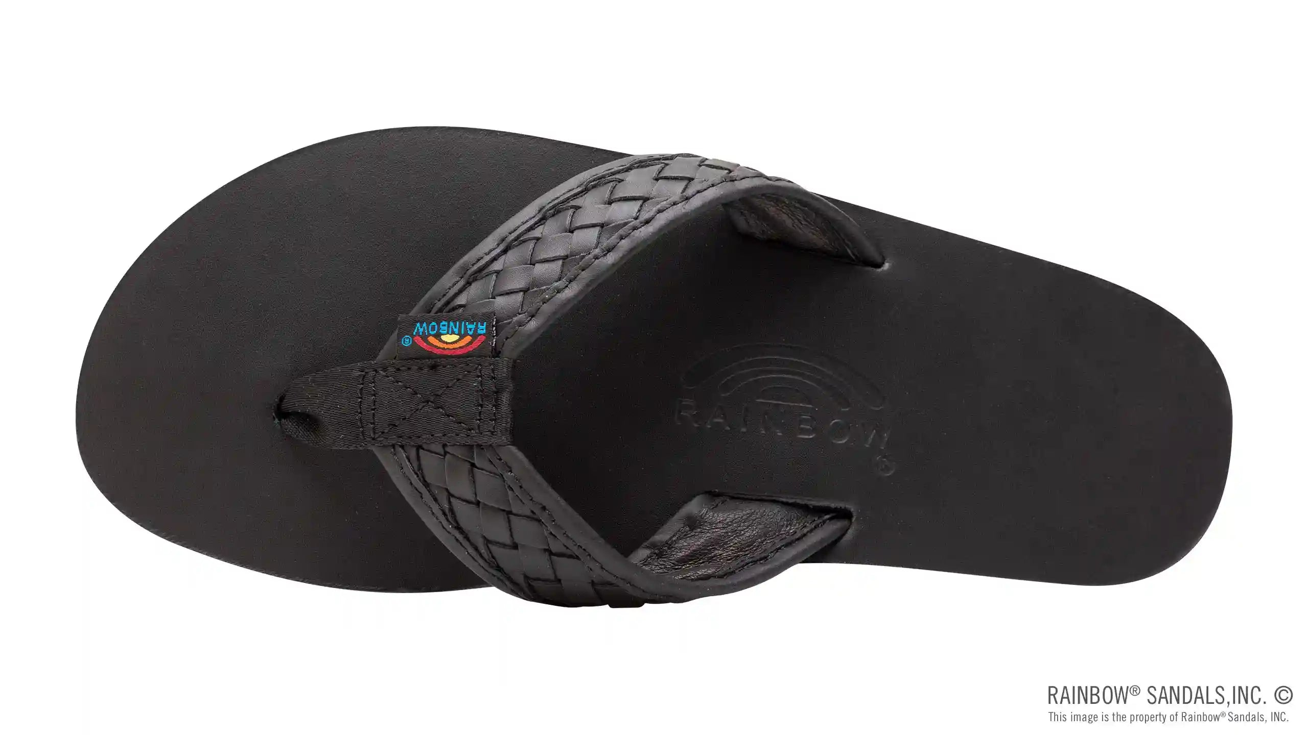 The Bentley - Classic Leather Top Sole with 1 Hand Woven Strap - Image 8