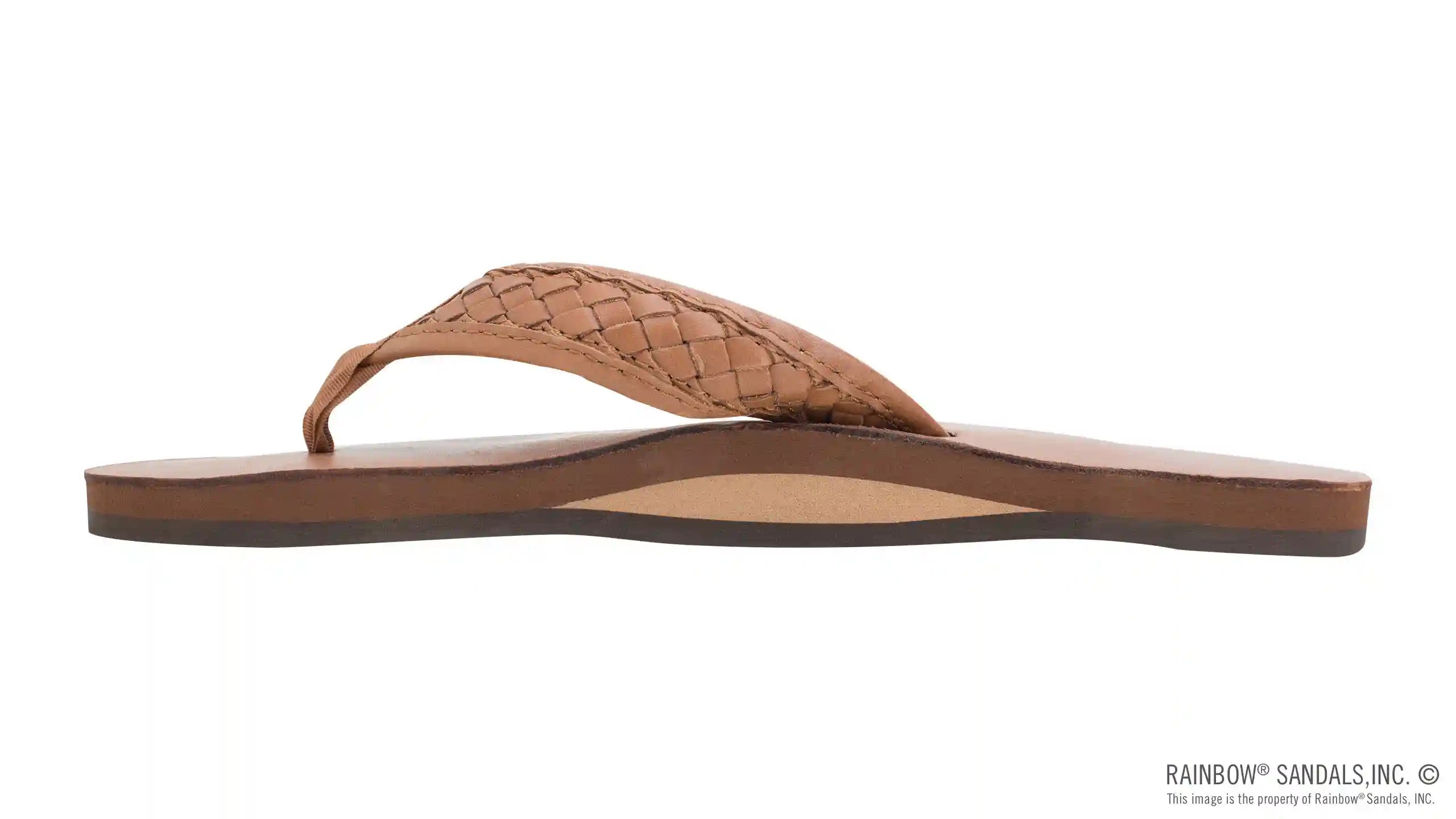 The Bentley - Classic Leather Top Sole with 1 Hand Woven Strap - Image 12