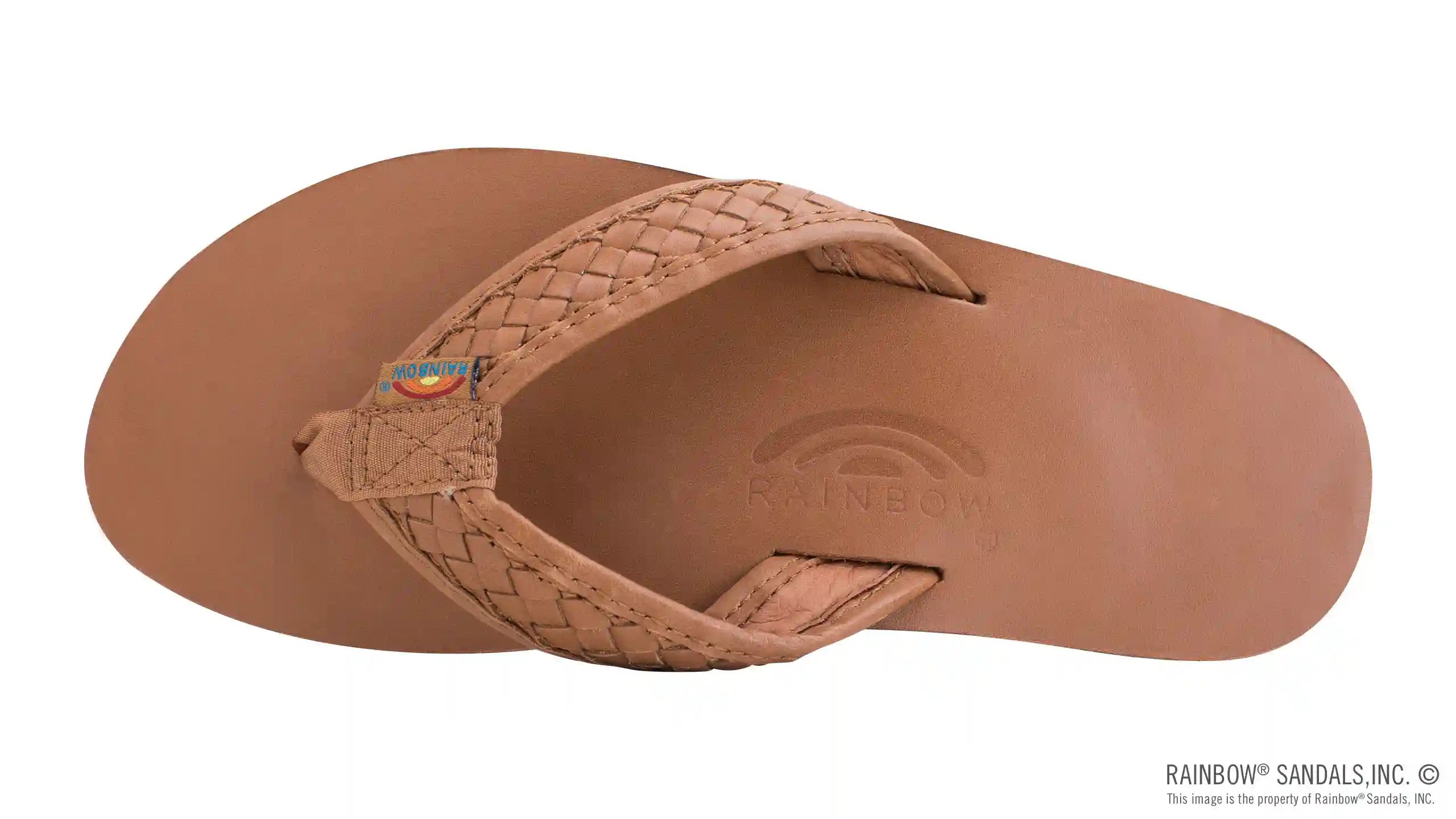 The Bentley - Classic Leather Top Sole with 1 Hand Woven Strap - Image 13