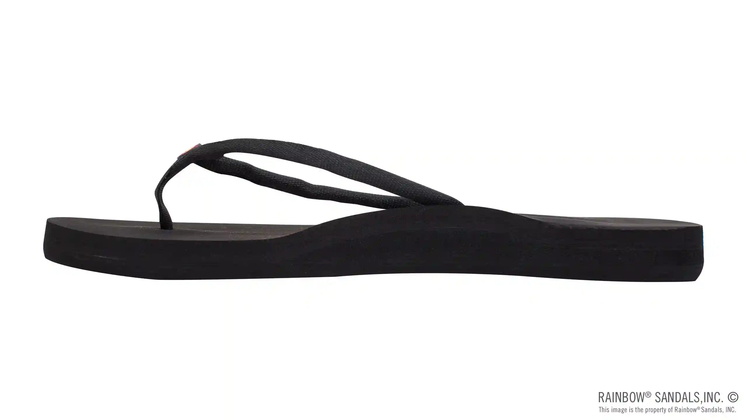 Low Cloud - Single Layer Wedge Soft Top with Arch Support and 1/3 Polyester Strap - Image 2