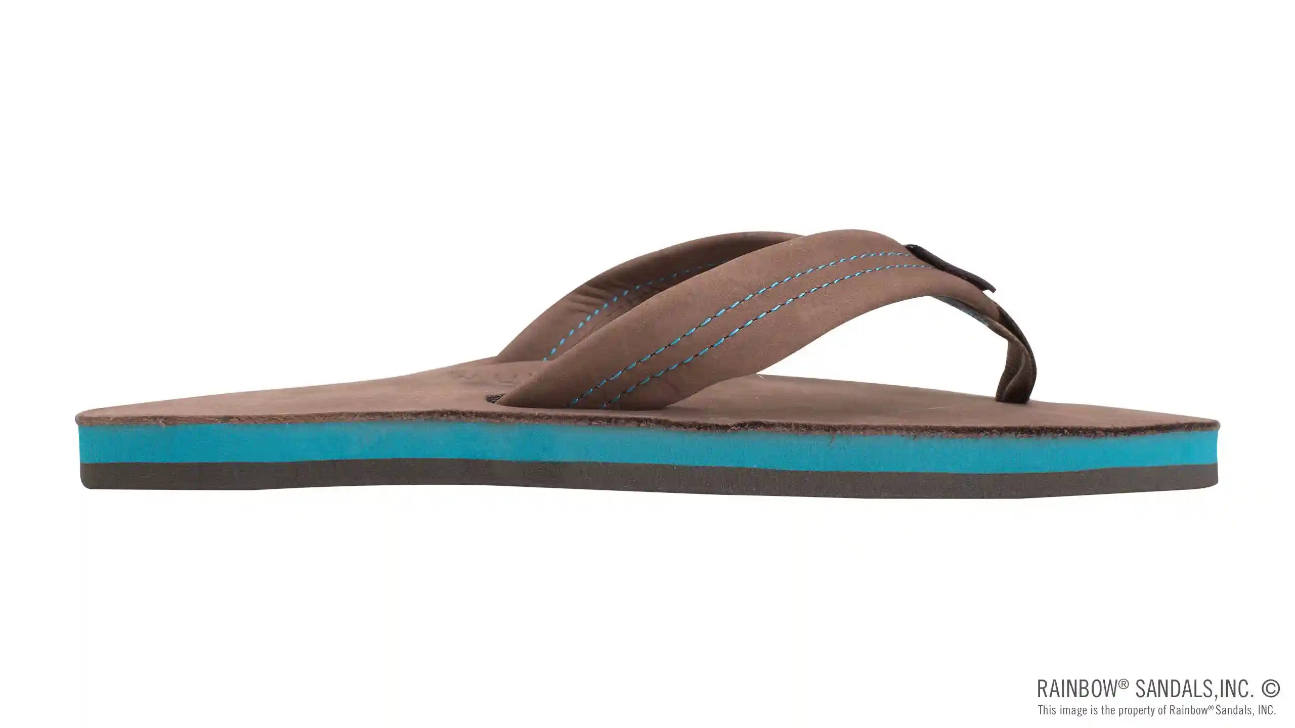 Premier Blues - Single Layer Premier Leather with Blue Midsole 1 Strap - Image 4