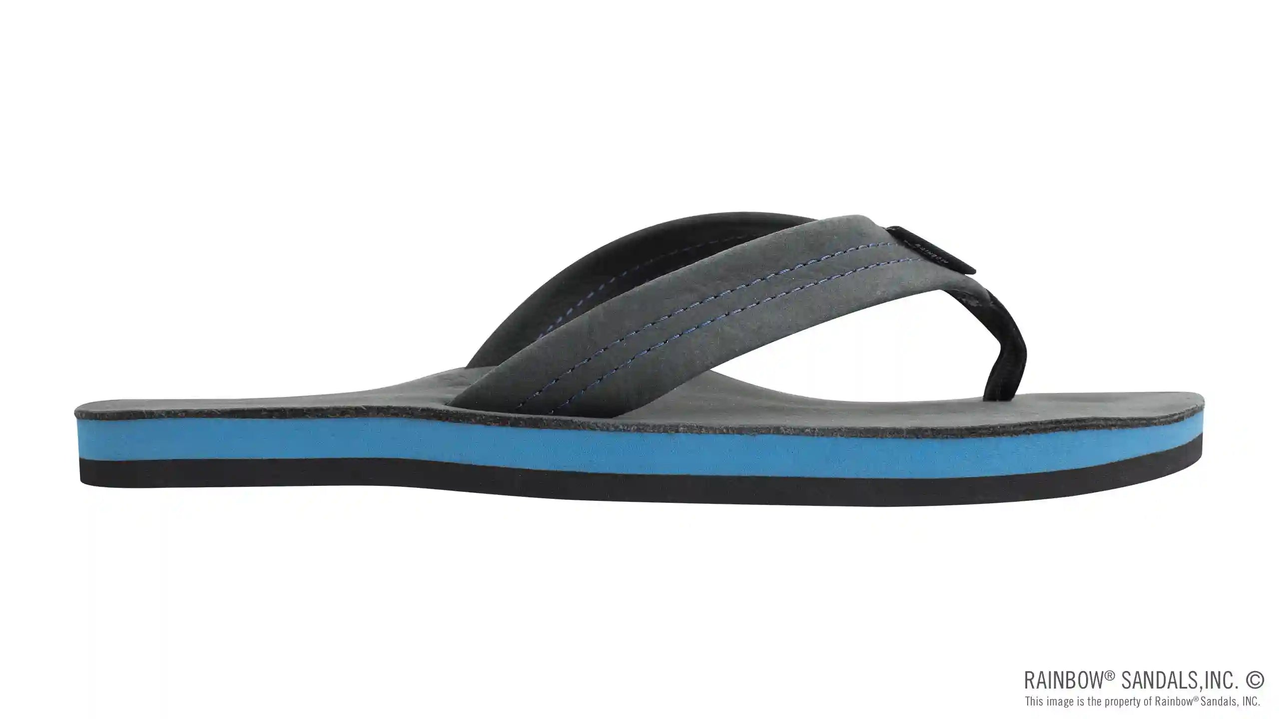 Premier Blues - Single Layer Premier Leather with Blue Midsole 1 Strap - Image 9