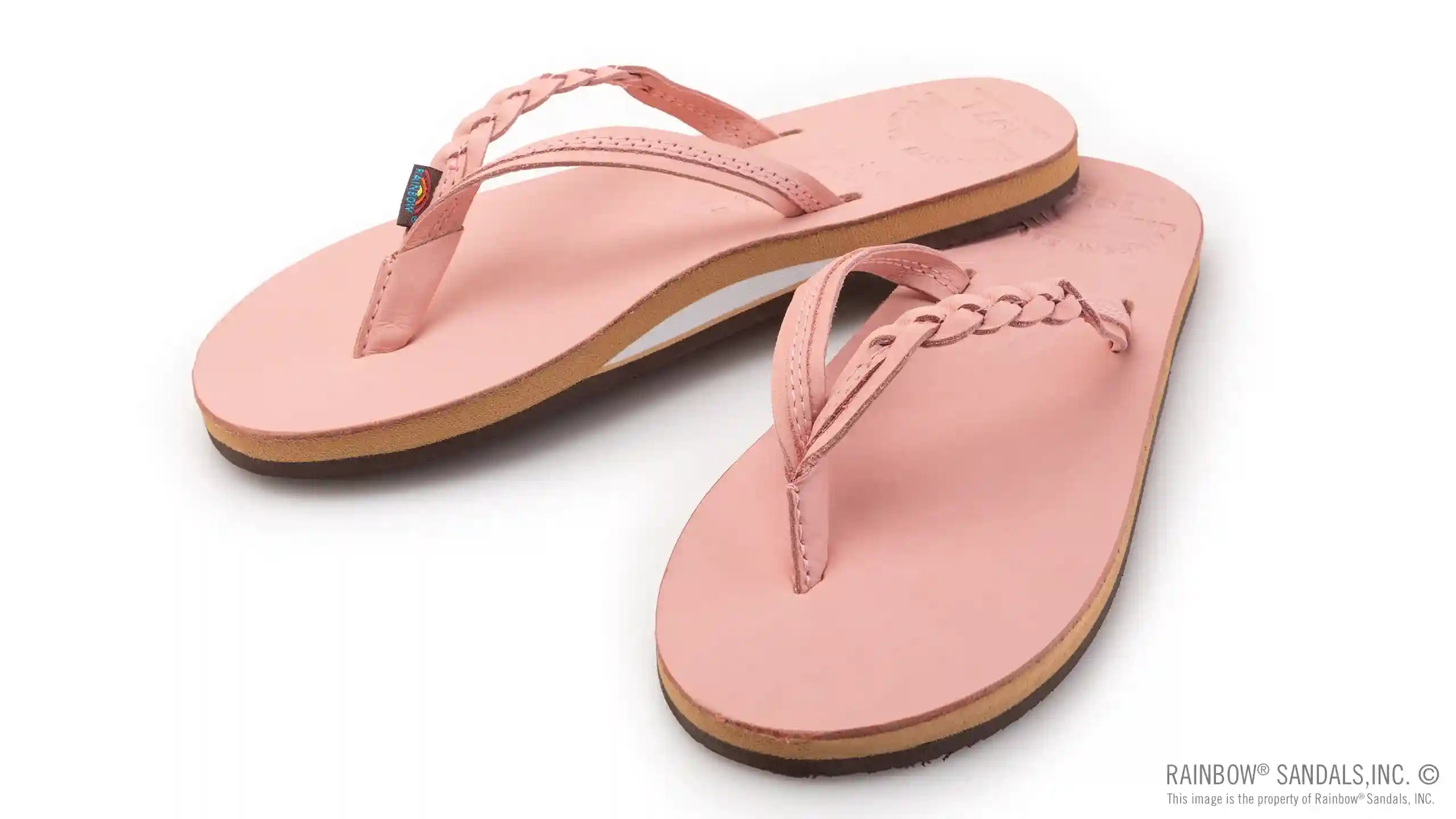 Legacy Collection Flirty Braidy Pink Single Layer Premier Leather w/Braid - Image 6