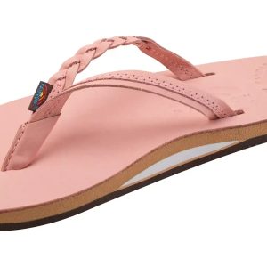 Legacy Collection Flirty Braidy Pink Single Layer Premier Leather w/Braid