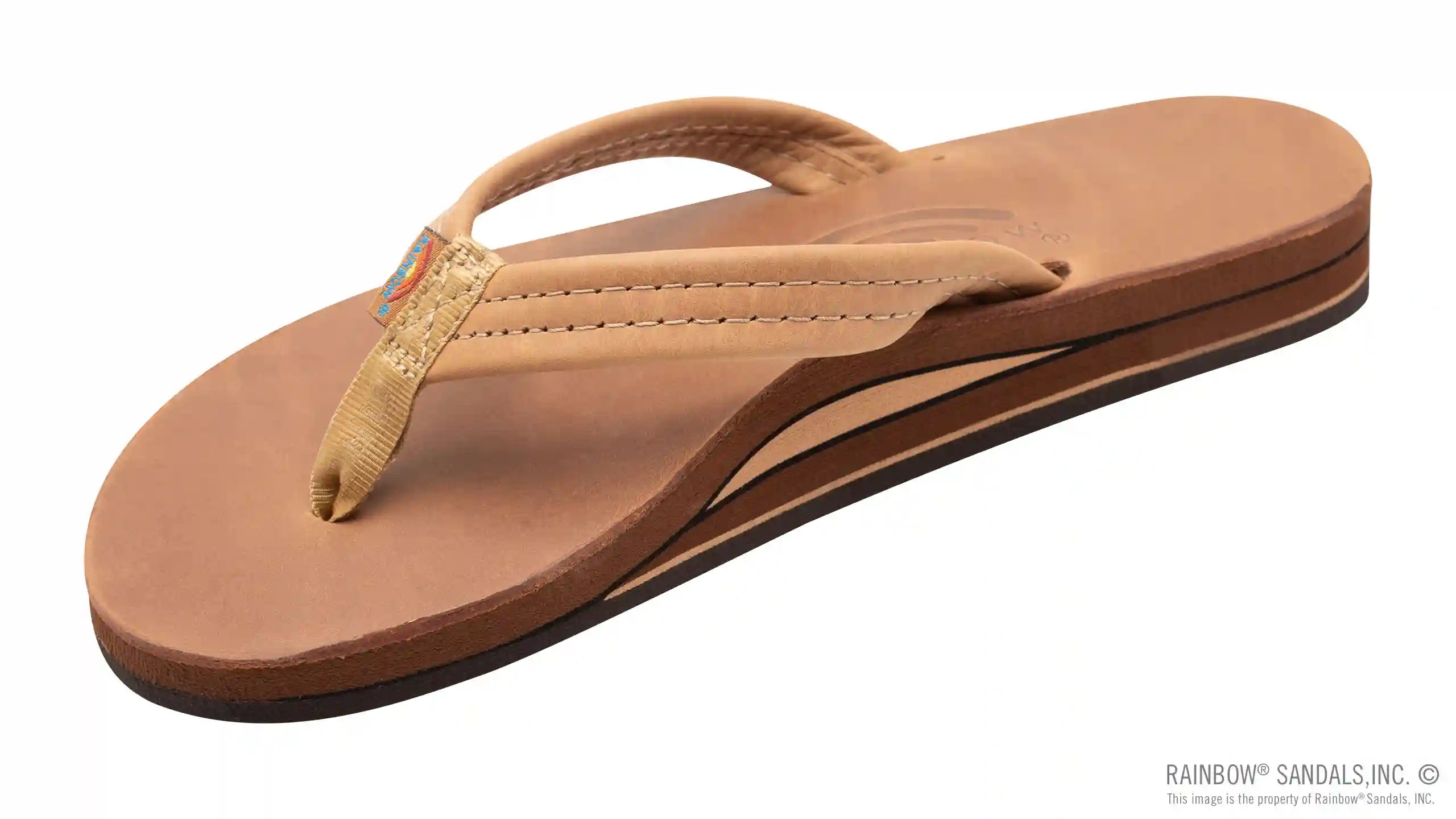Luxury Leather - Double Layer Arch Support with a 3/4 Medium Strap