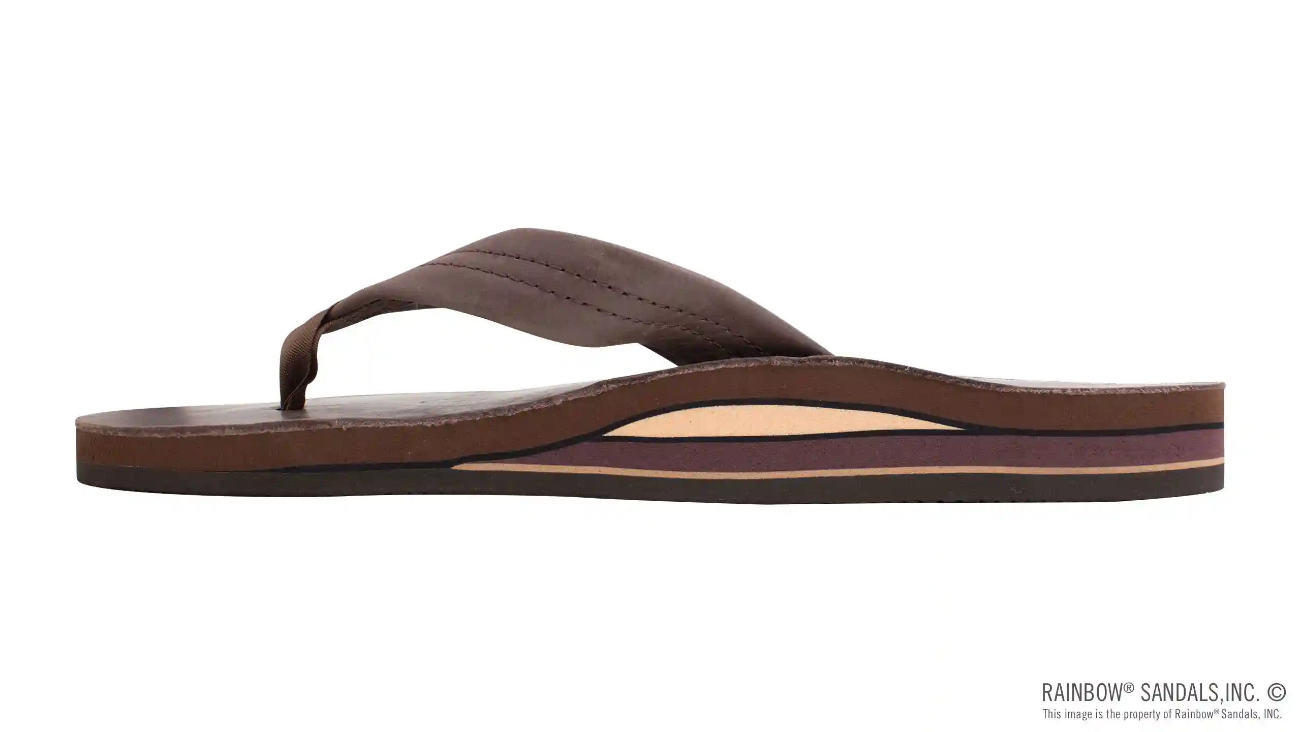 Double Layer Arch Support Classic Leather with 1 Strap - Image 2