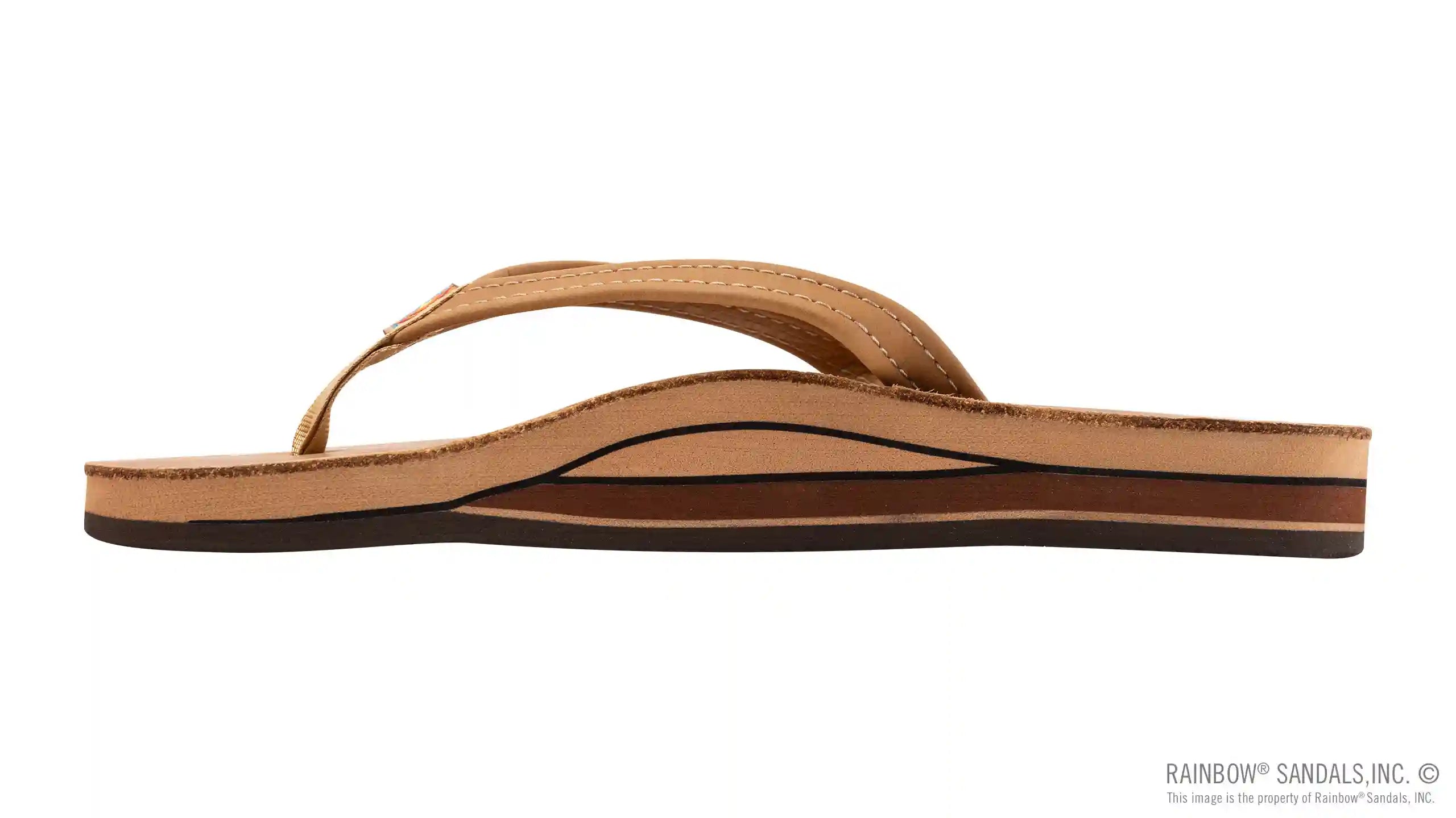 Double Layer Arch Support Premier Leather with a 1/2 Narrow Strap - Image 2