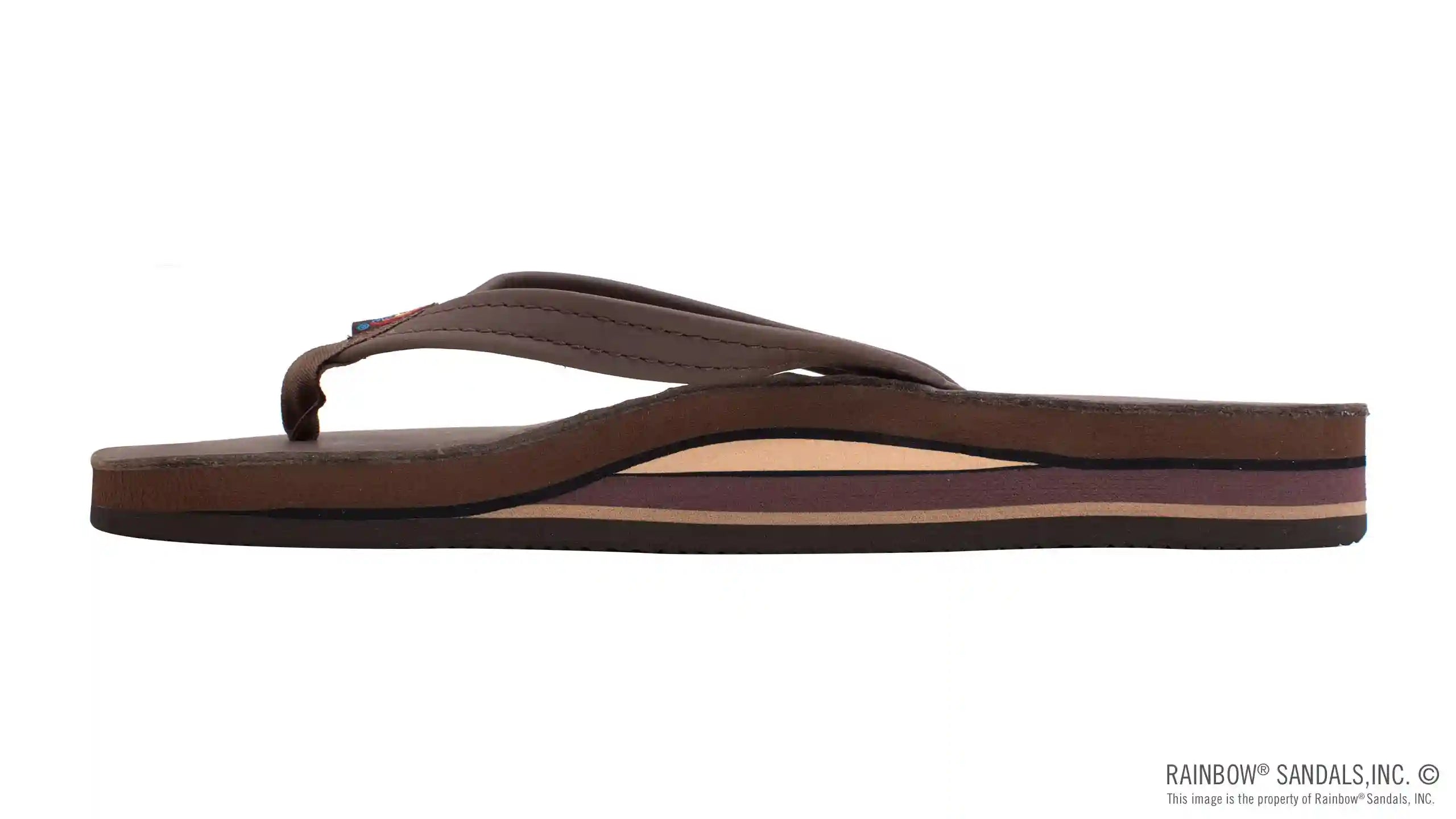 Double Layer Arch Support Classic Leather and 1/2 Narrow Strap - Image 2