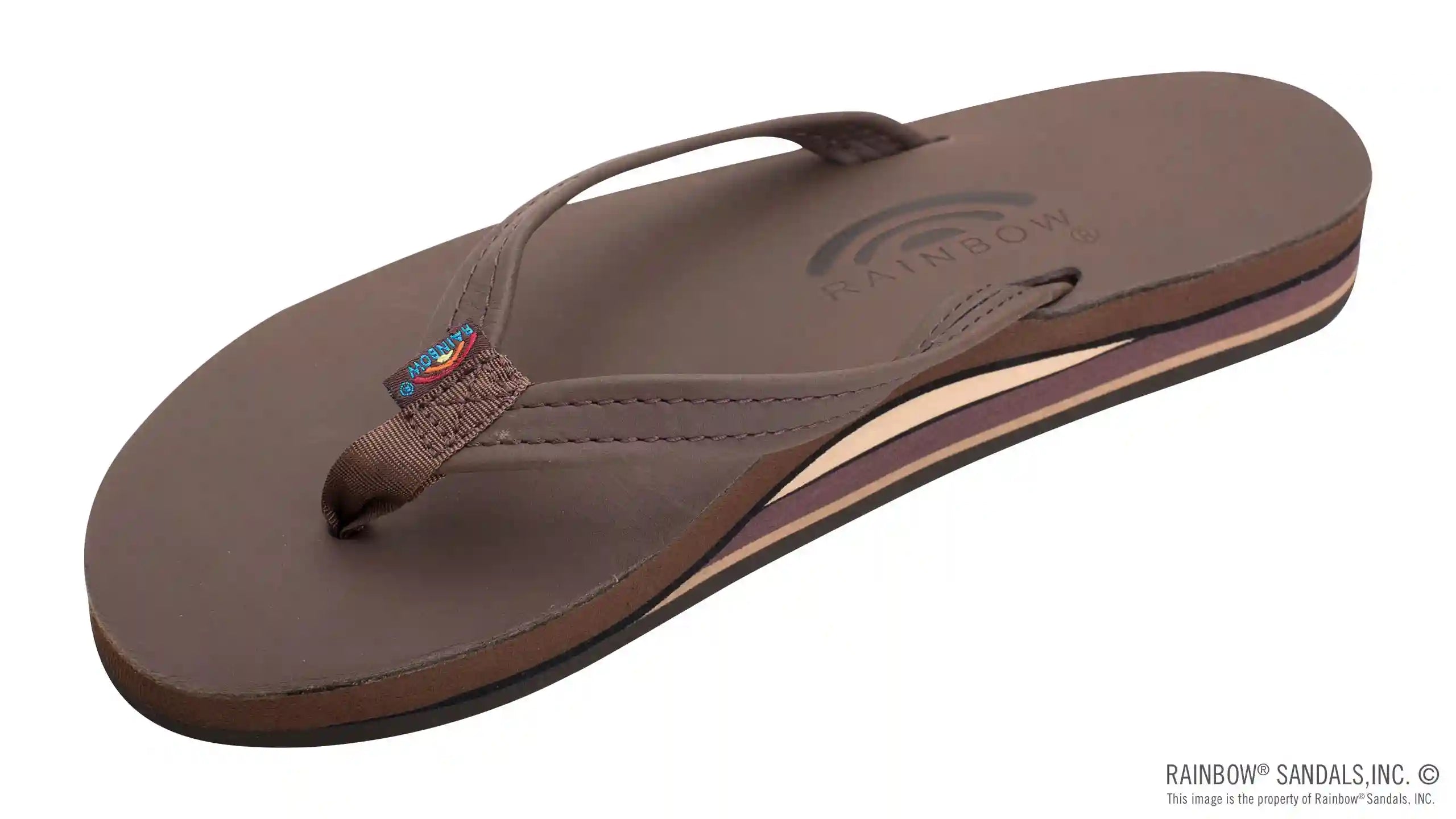 Double Layer Arch Support Classic Leather and 1/2 Narrow Strap