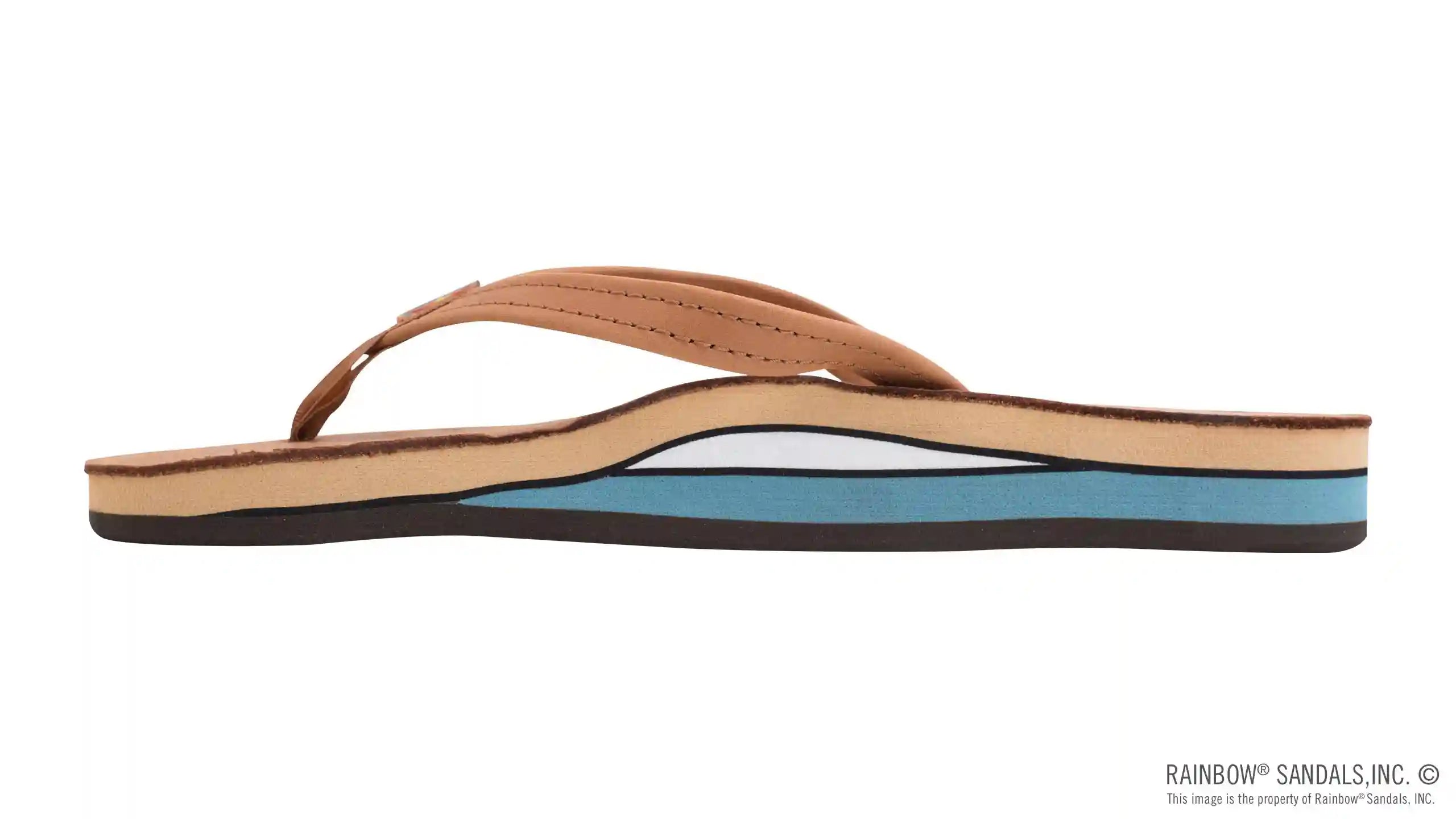 Double Layer Arch Support Classic Leather and 1/2 Narrow Strap - Image 12
