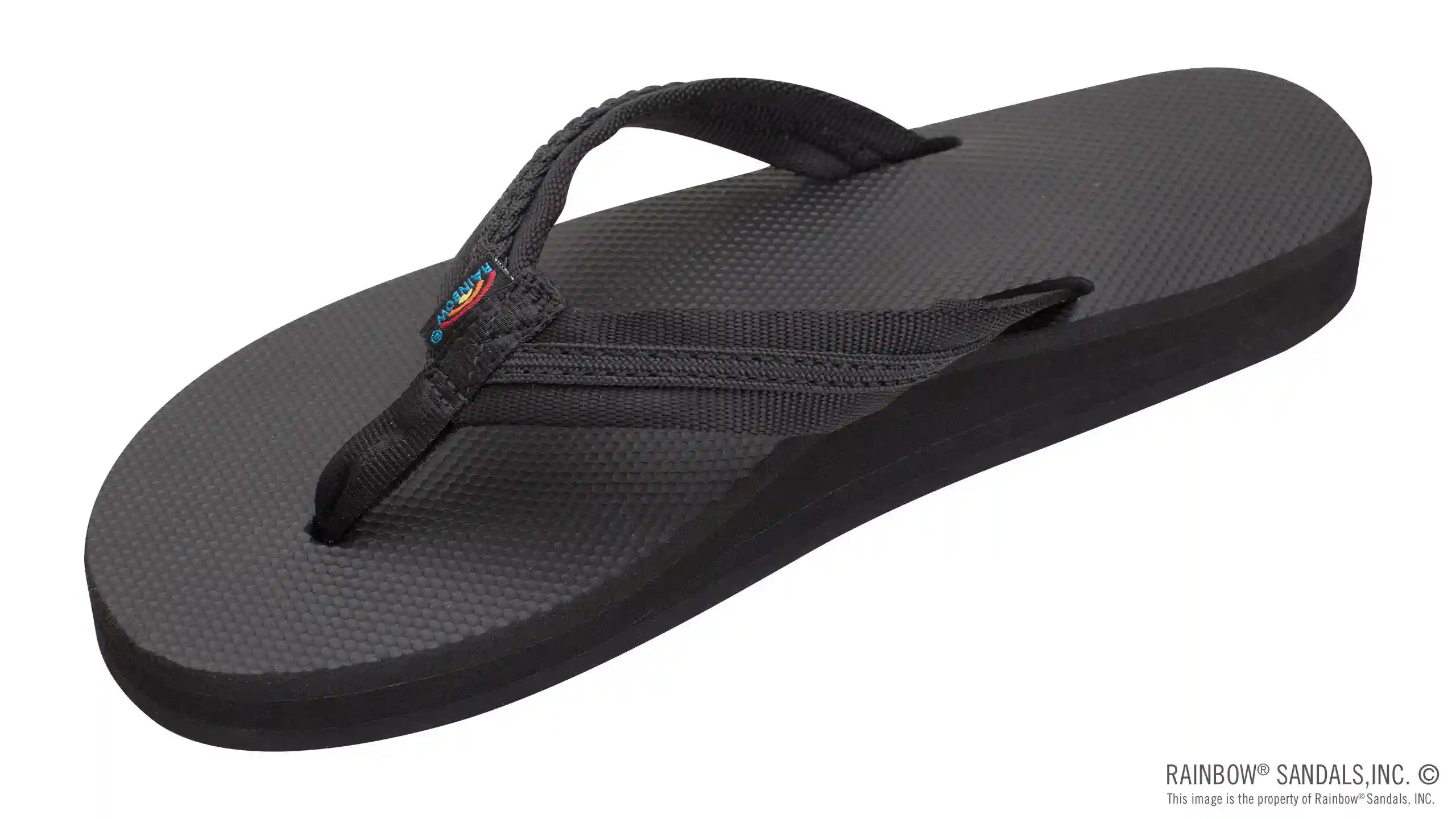 Double Layer Soft Rubber Top with 3/4 Braided Nylon Strap