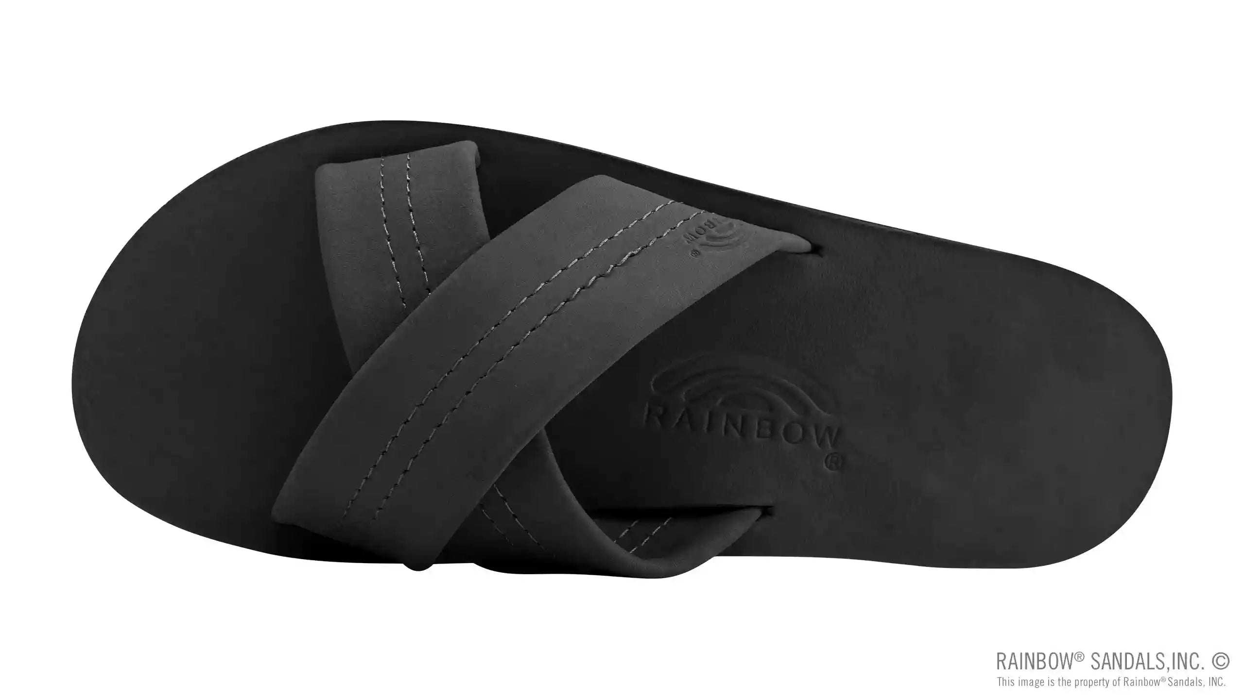 Premier Leather Double Layer Arch Cross Strap Rolled Stitch - Image 13