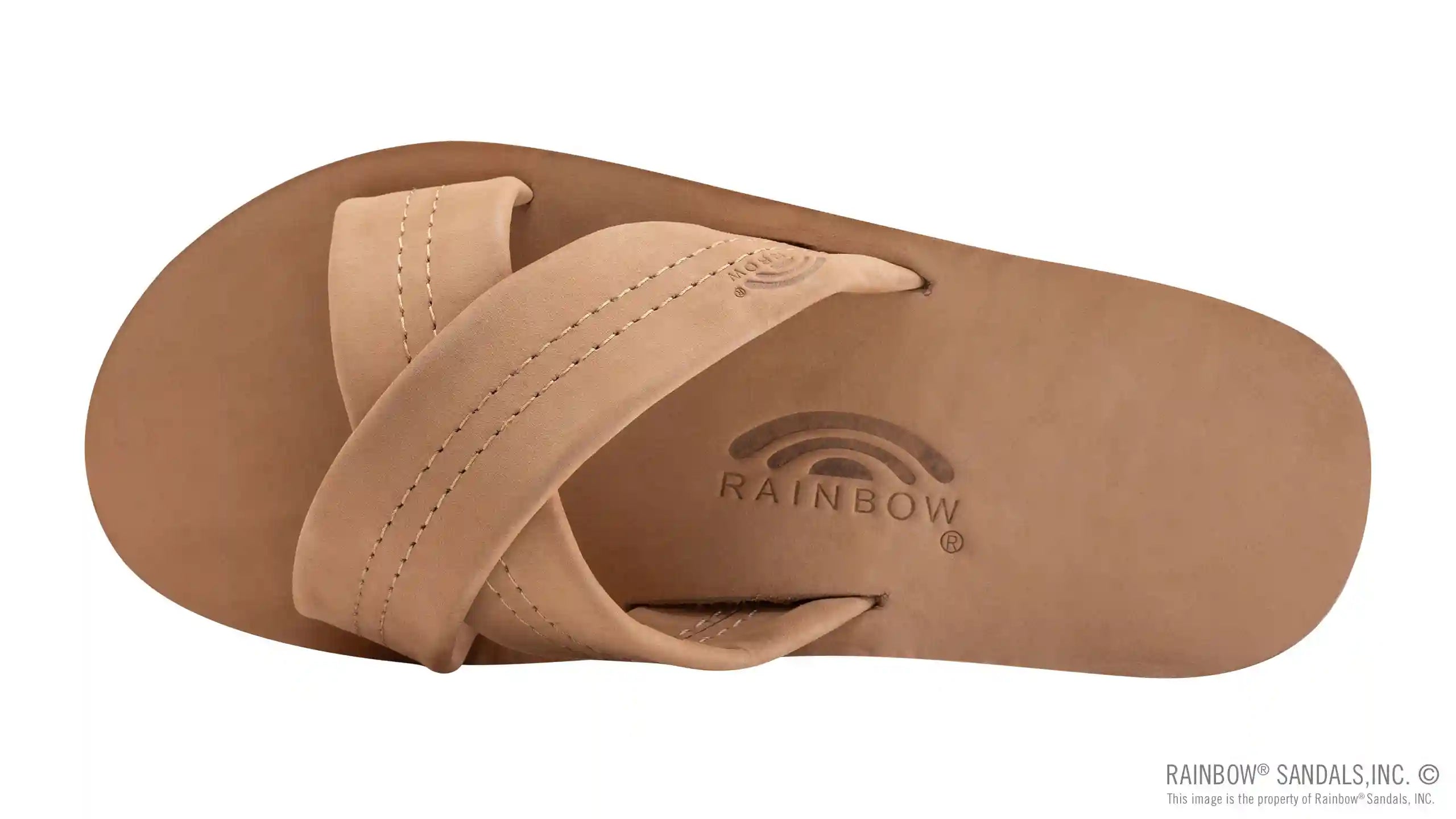Premier Leather Double Layer Arch Cross Strap Rolled Stitch - Image 23