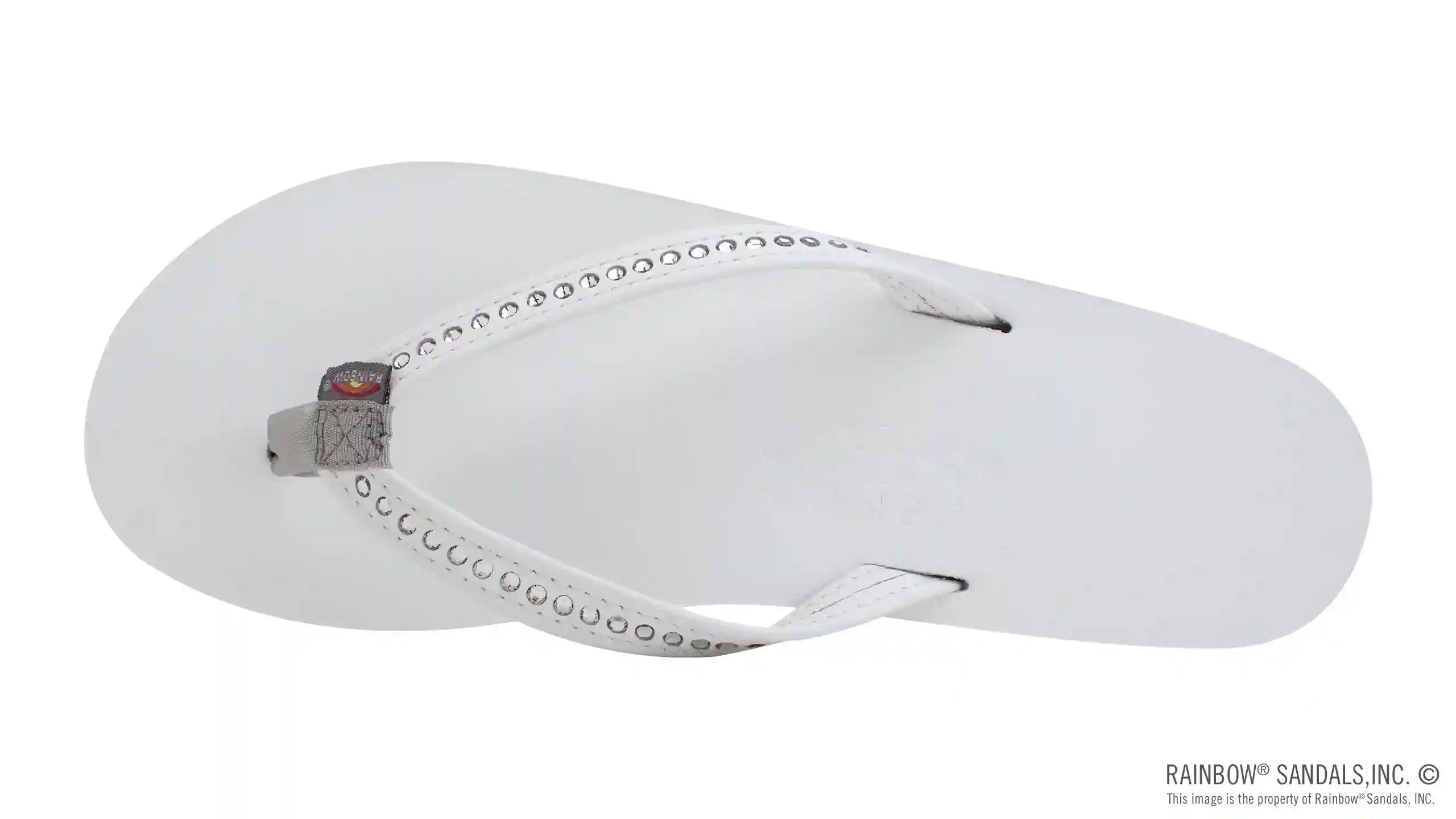 Crystal Collection - Single Layer Arch Support Leather 1/2 Narrow Strap with Crystals - Image 28
