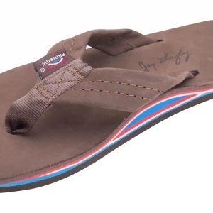 The Americana- Women's Single layer eXpresso-Red White Blue Mid Sole