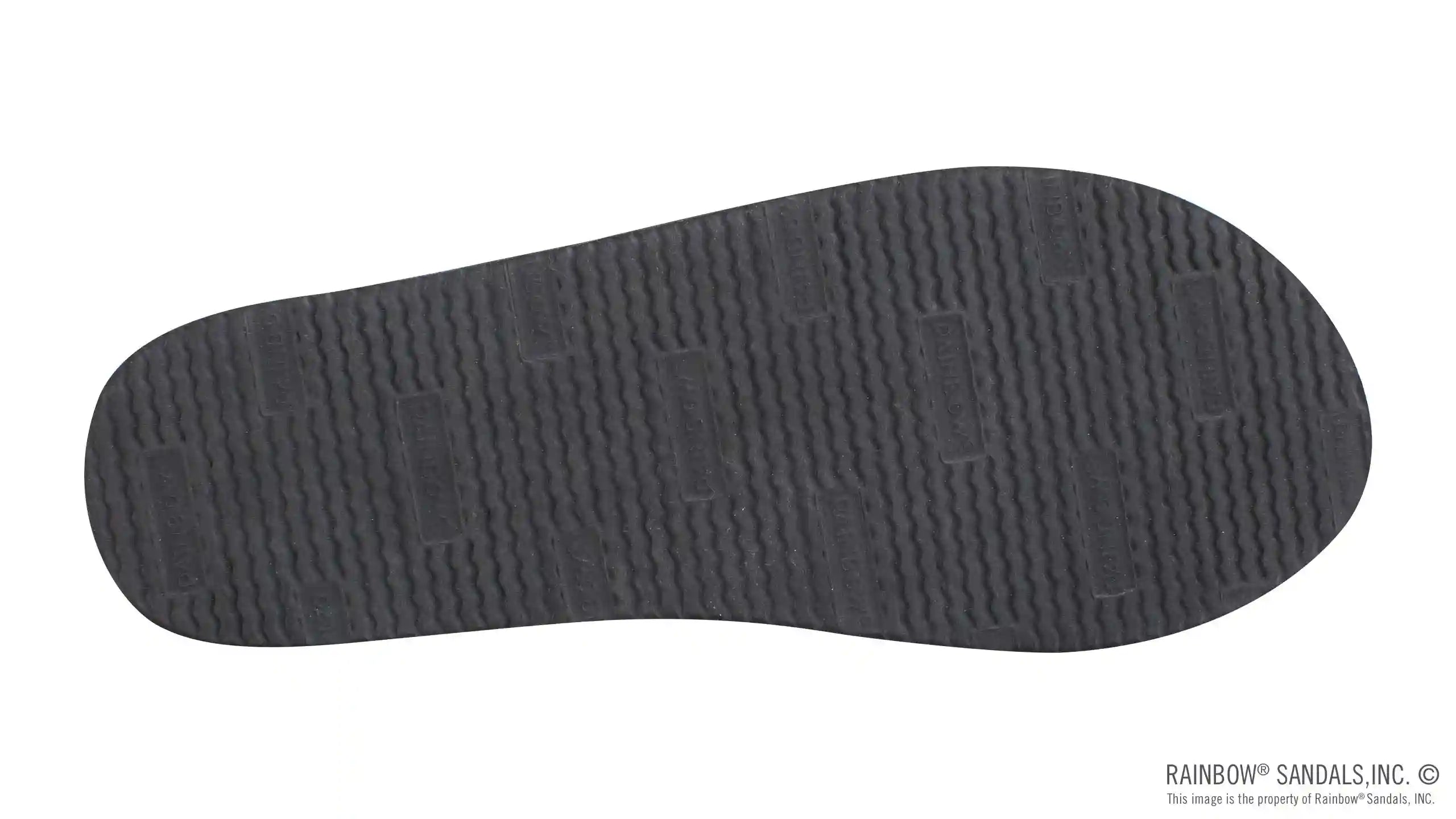 The Americana - Women's Single Layer Classic Leather Red White & Blue Mid Sole with a 1 Strap - Image 5